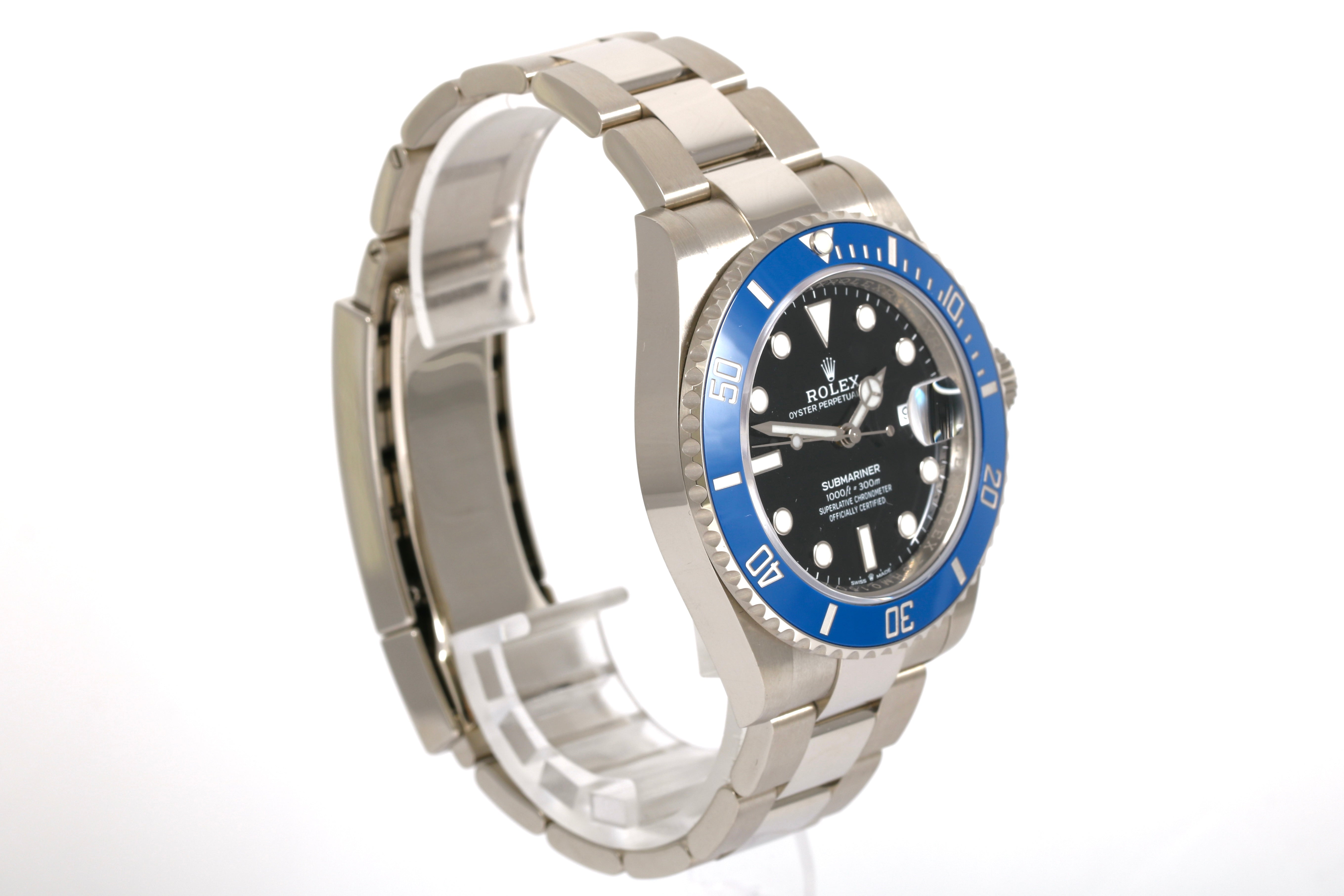 2021 Rolex Submariner 41mm 18K White Gold - 126619LB (Cookie Monster)