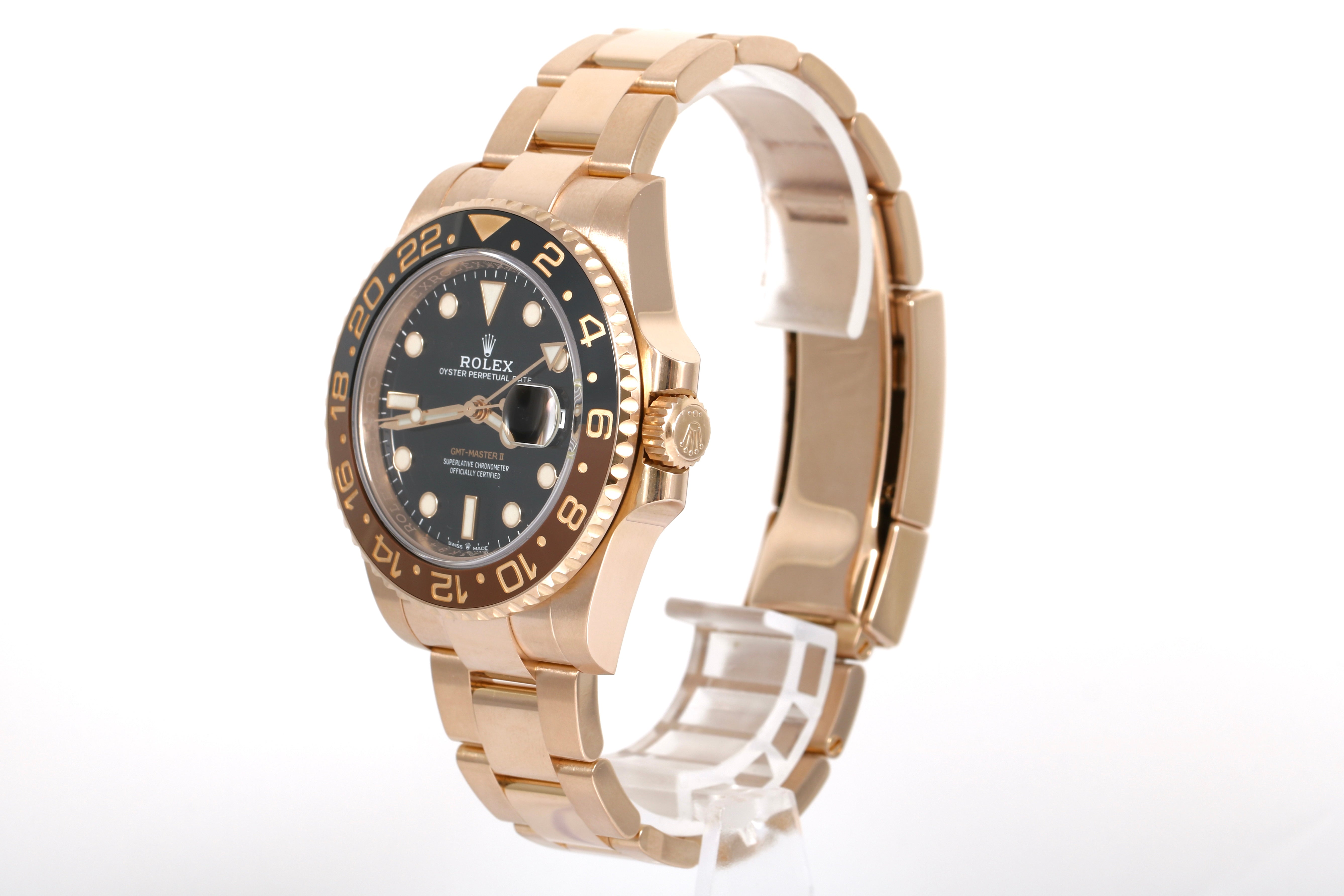 2020 Rolex GMT - MASTER II -126715CHNR (Rootbeer)