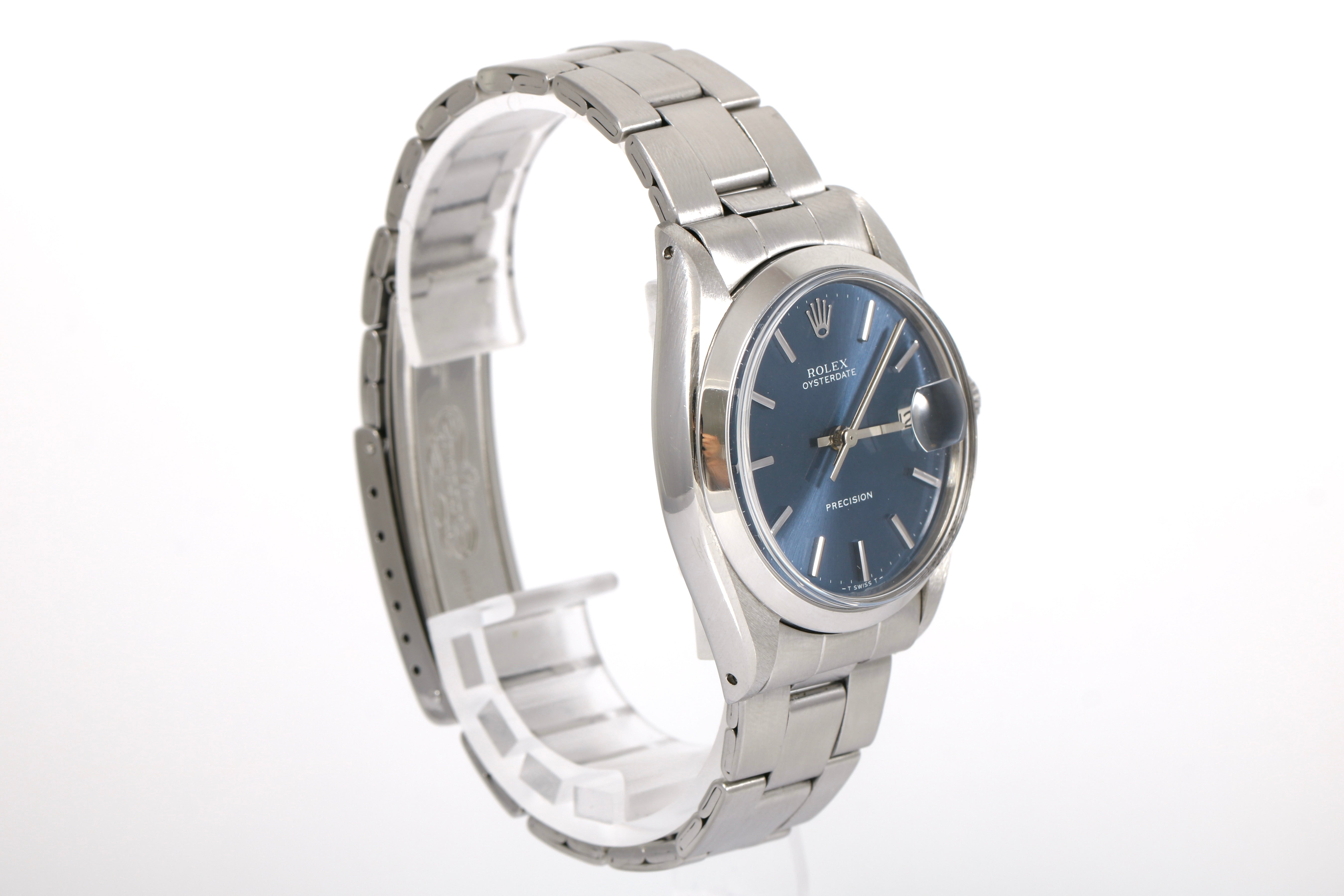 1962 Rolex Oyster Perpetual Date 34mm - 6694 (Blue)