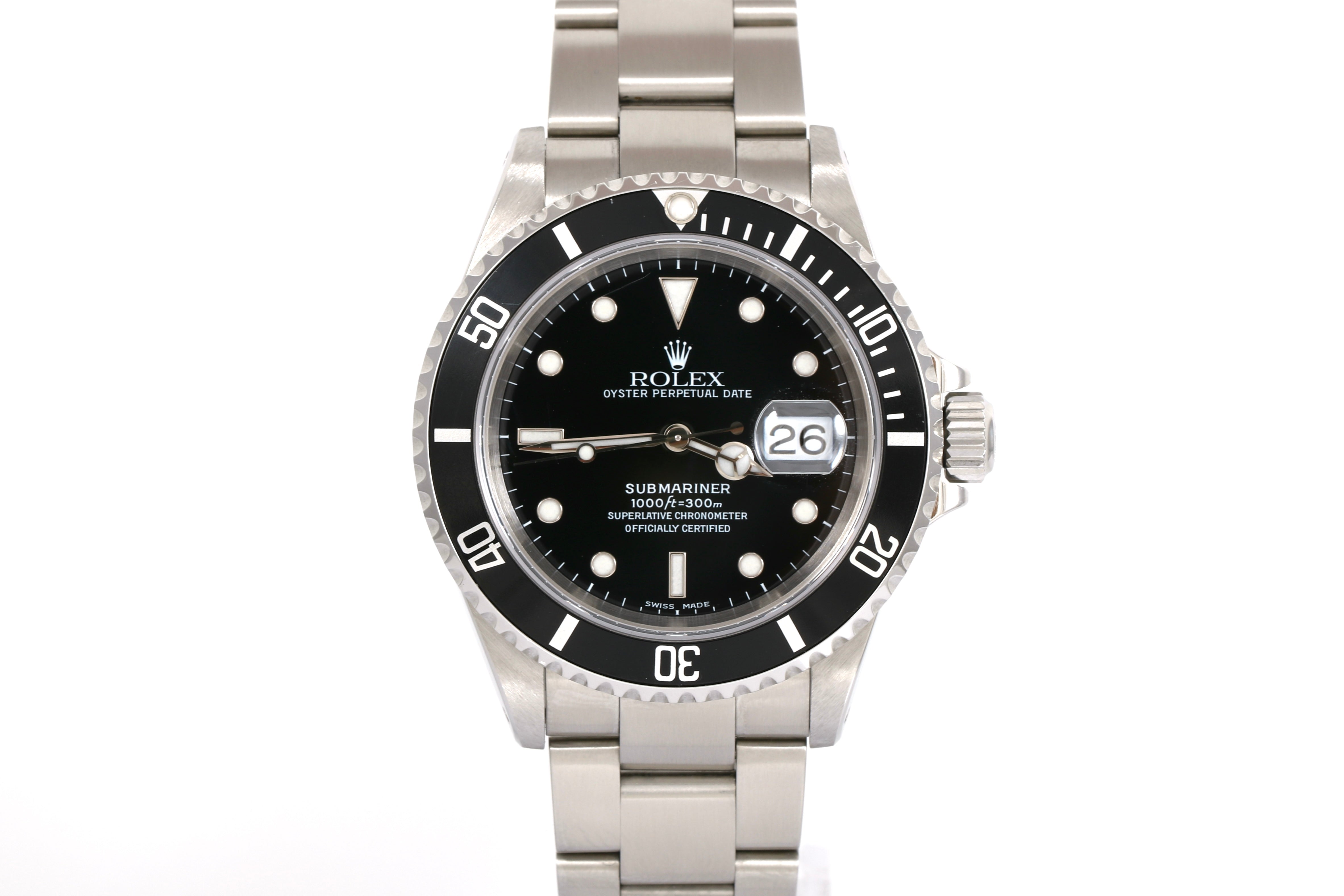 2000 Rolex Submariner Date 40mm - 16610