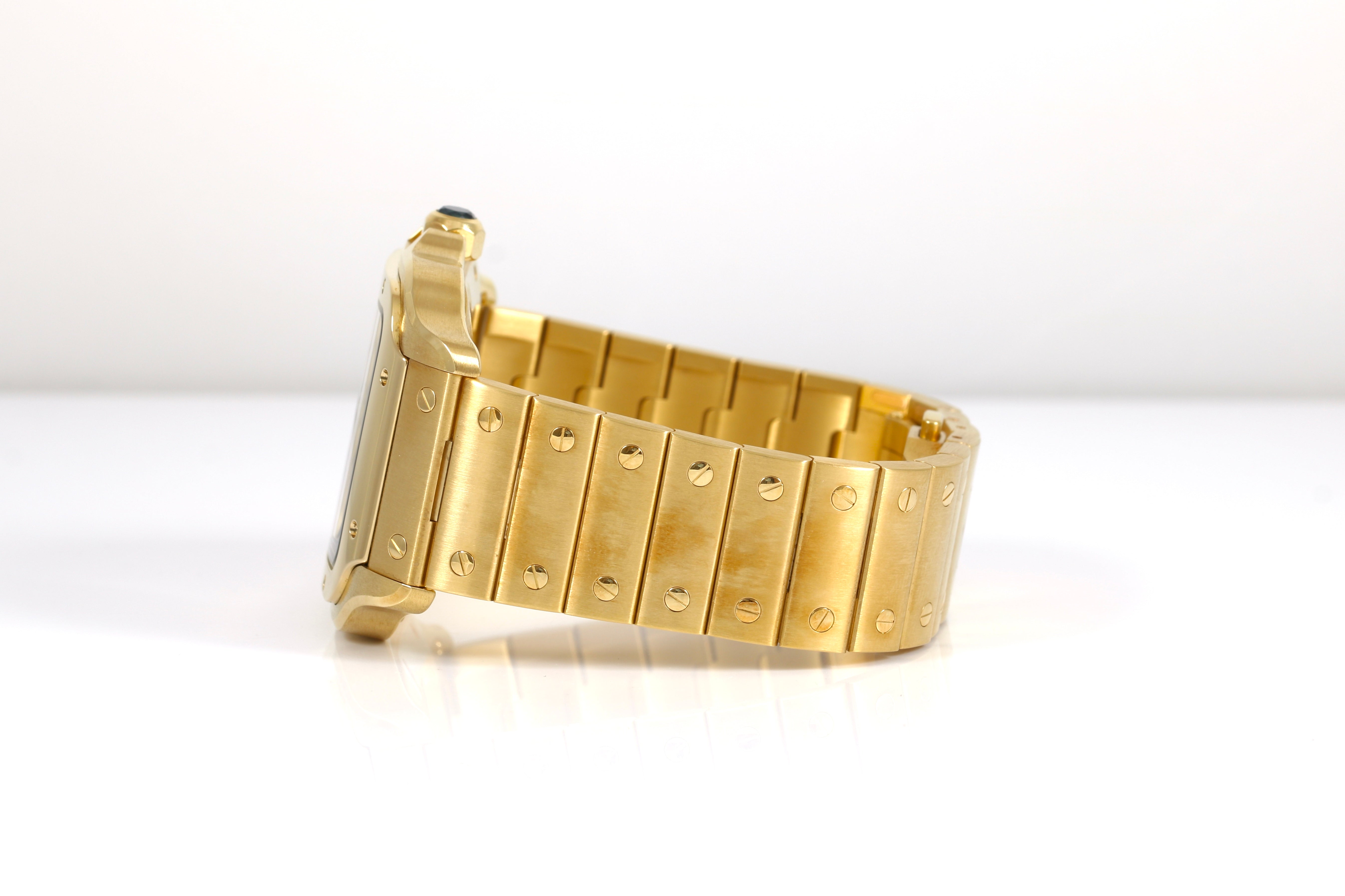 2023 Cartier Santos 39.8mm 18K Yellow Gold - WGSA0029