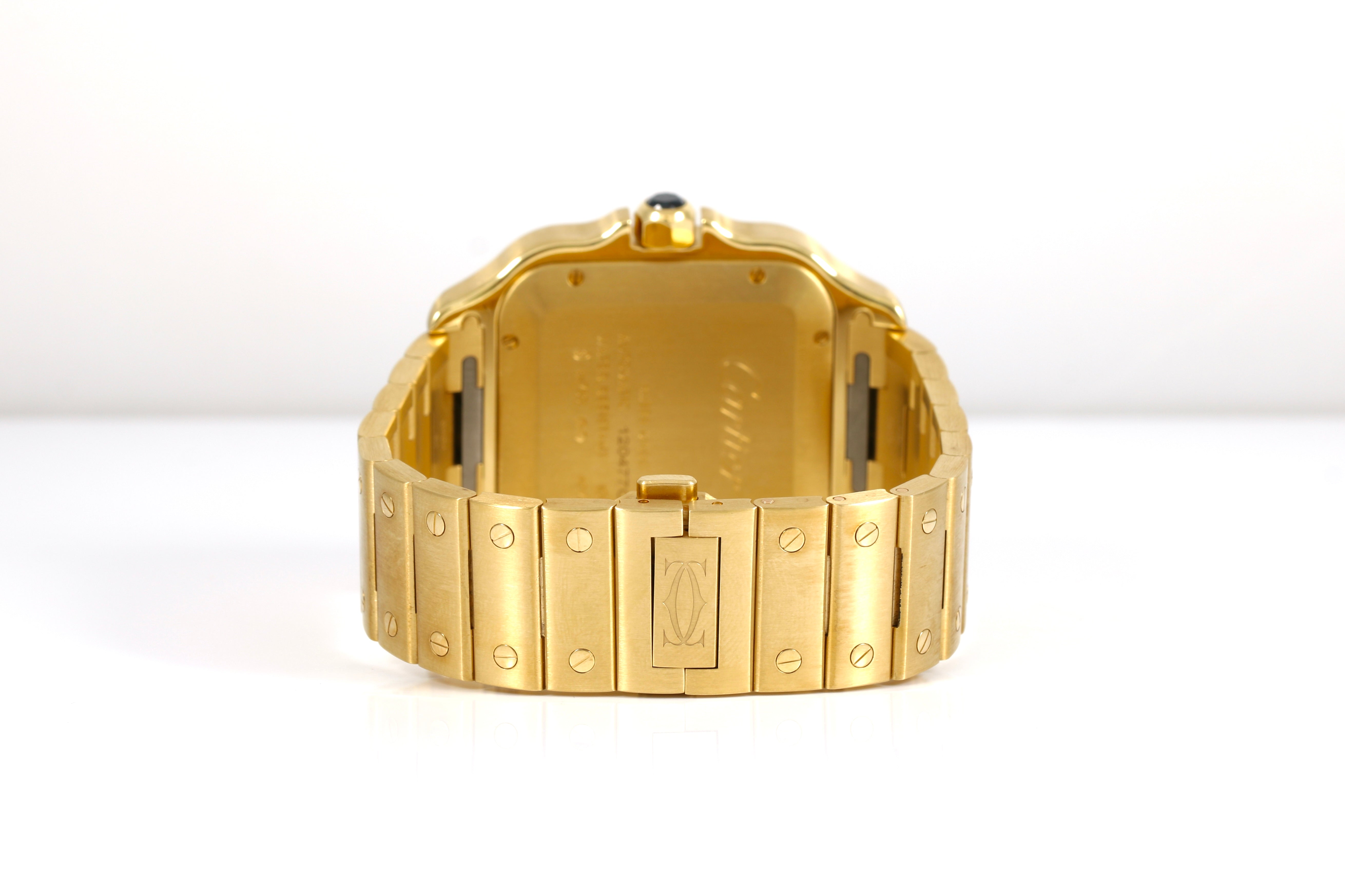 2023 Cartier Santos 39.8mm 18K Yellow Gold - WGSA0029