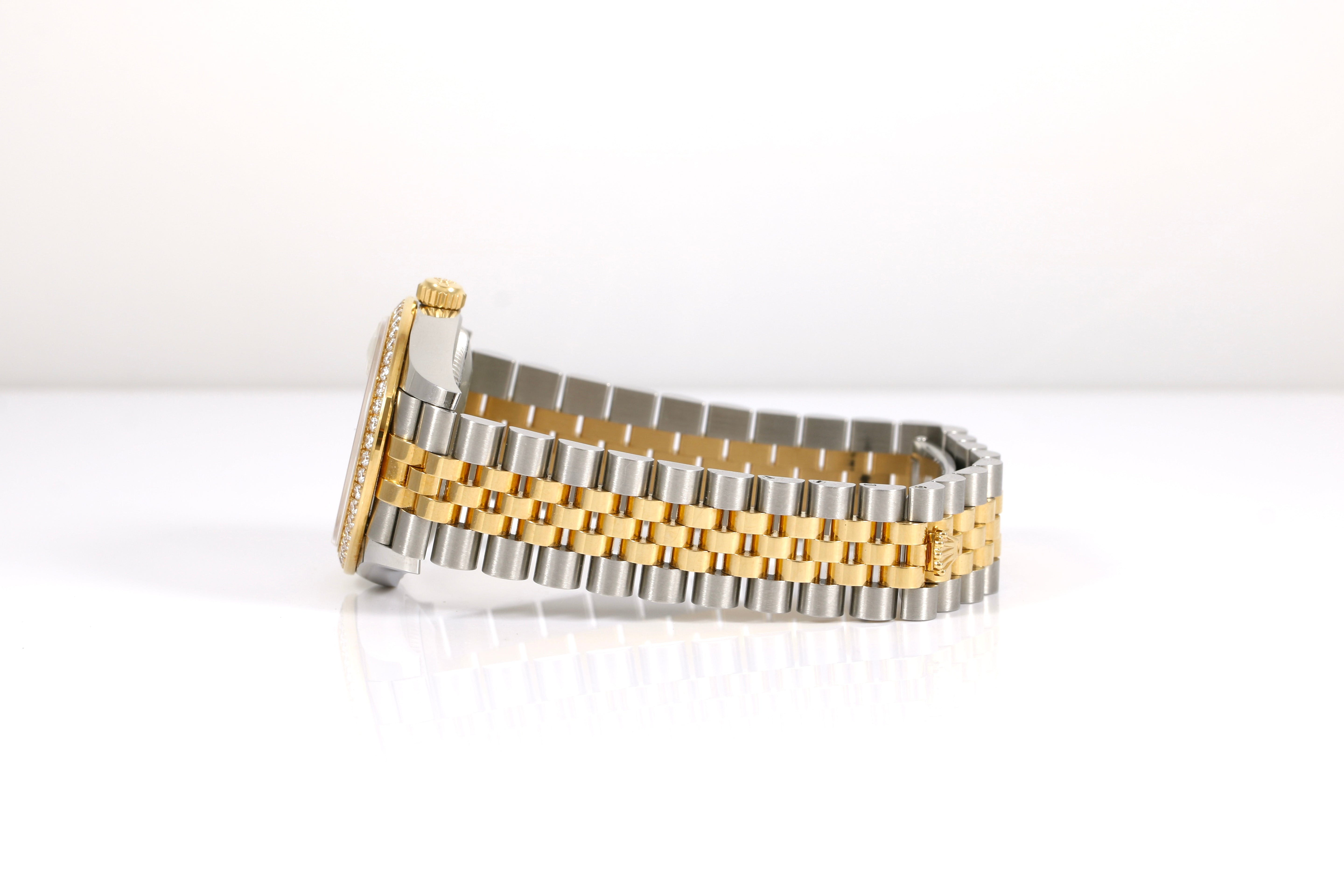 2022 Rolex Datejust 31mm Factory Diamond Bezel - 278373RBR (Factory MOP Dial)