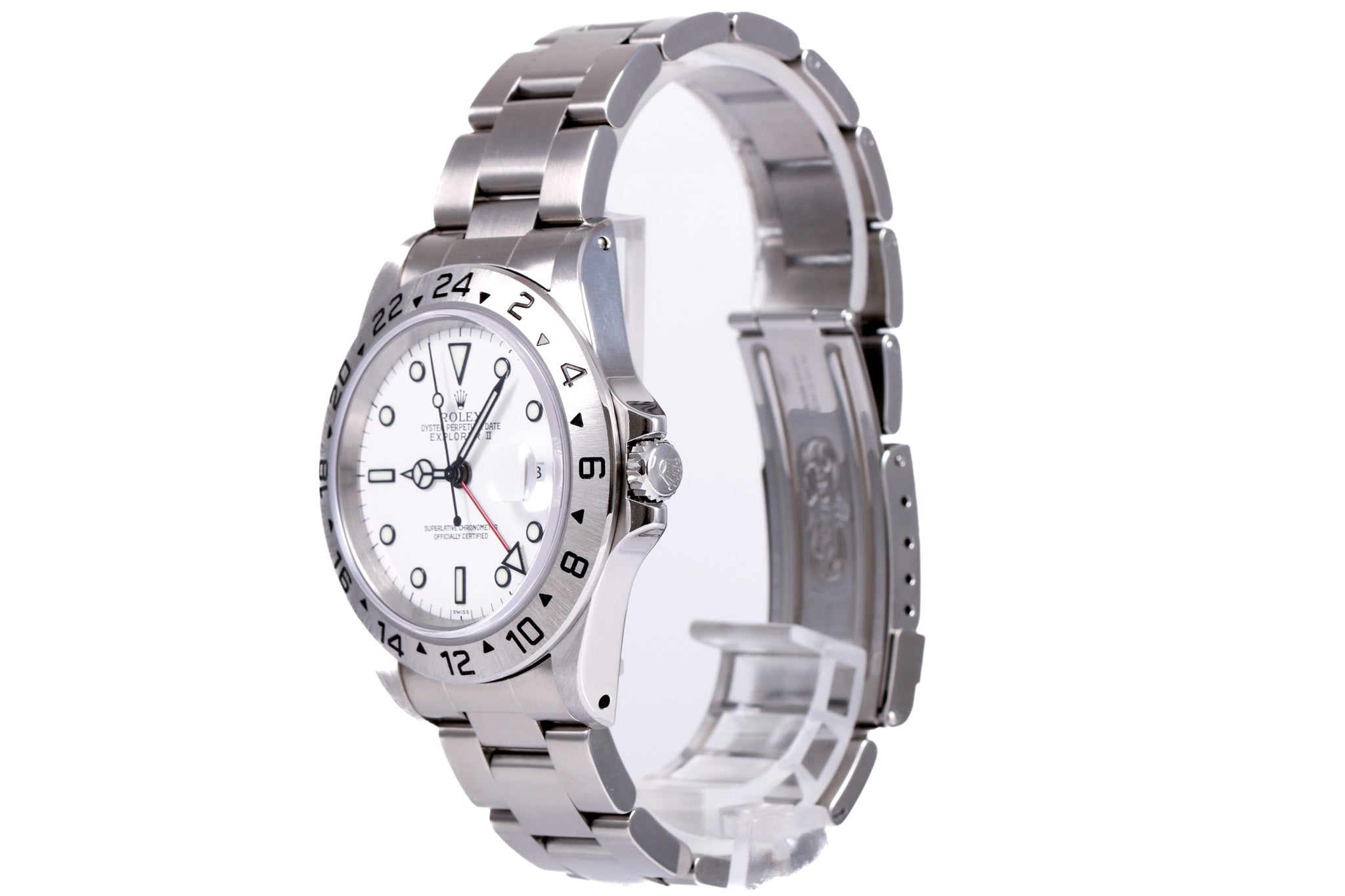 MINT CONDITION 1999 Rolex Explorer II Polar - 16570 (Swiss Only Dial)