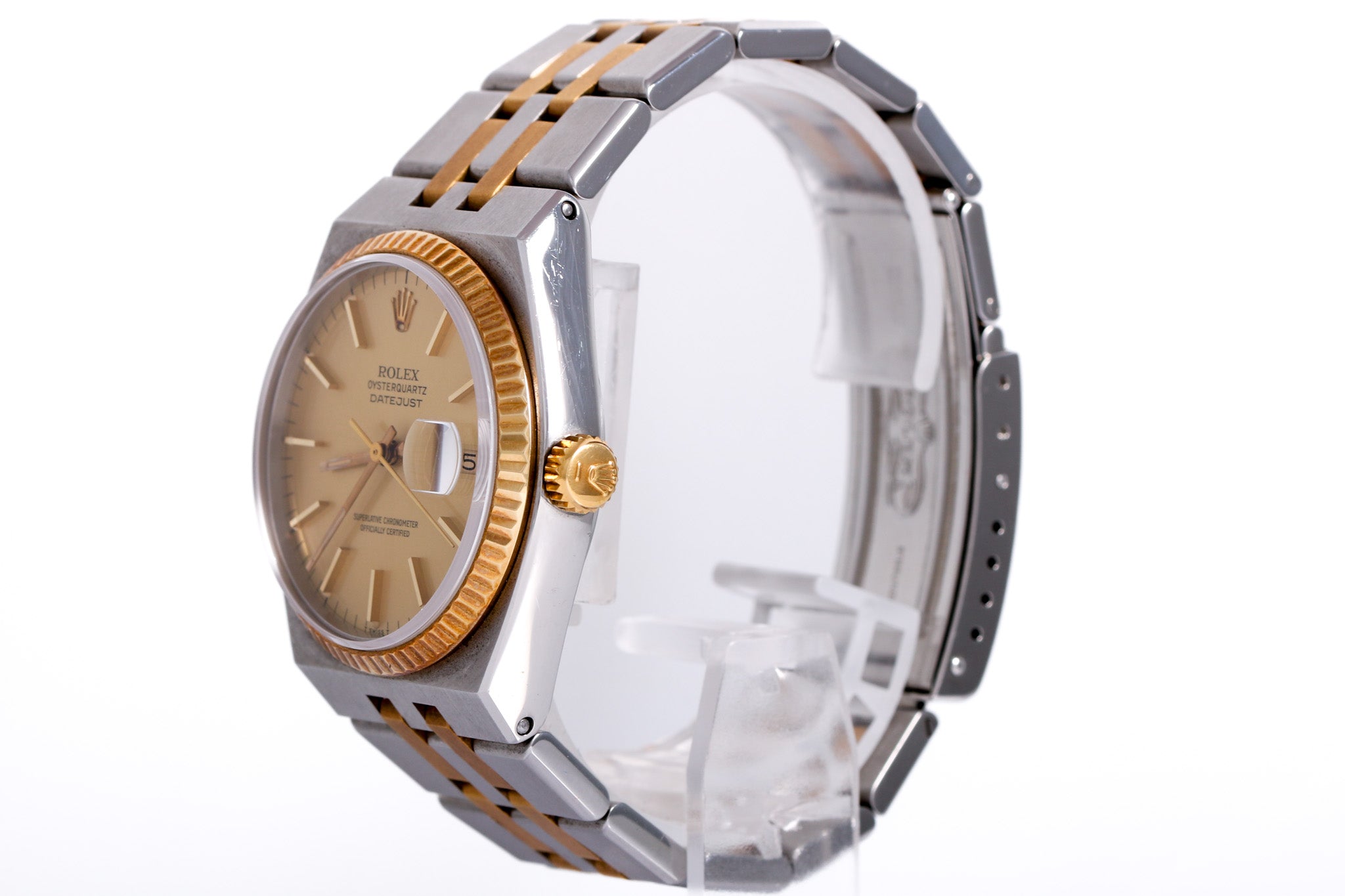 1981 Rolex Datejust Oysterquartz 36mm - 17013 (Champagne)