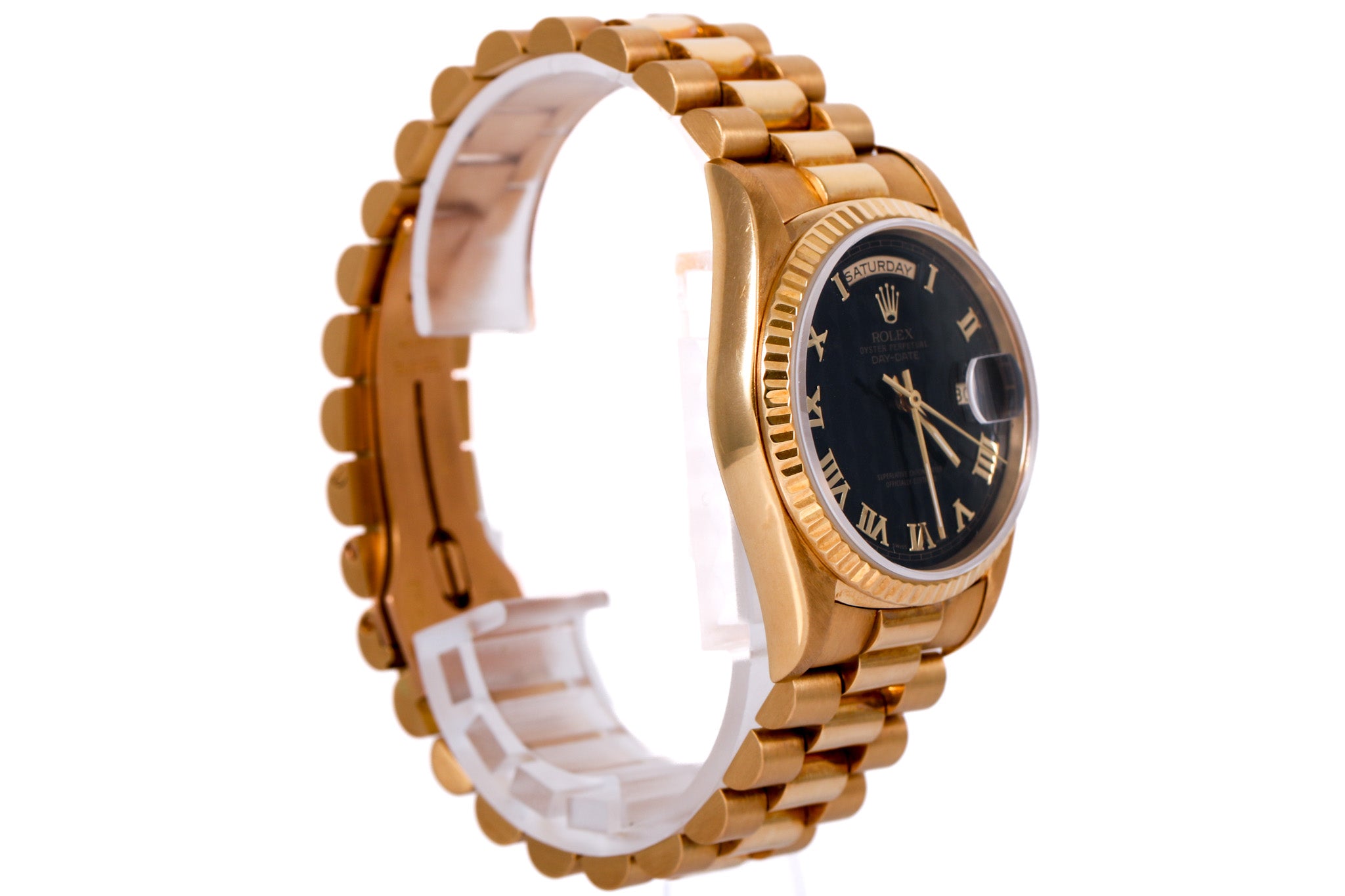 1989 Rolex Day Date - 18238 (Black Pyramid)