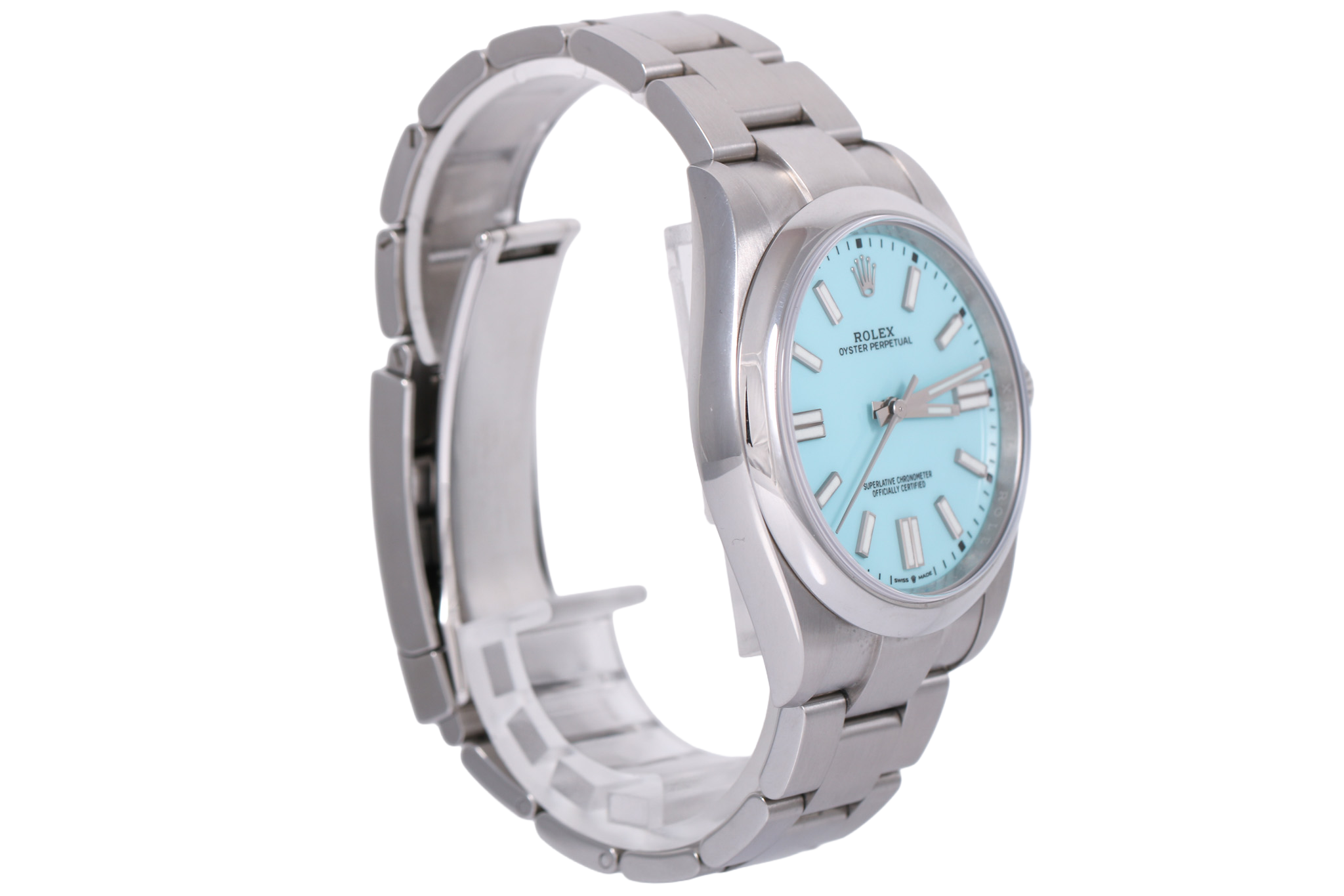 2021 Rolex Oyster Perpetual 41mm - 124300 (Turquoise)