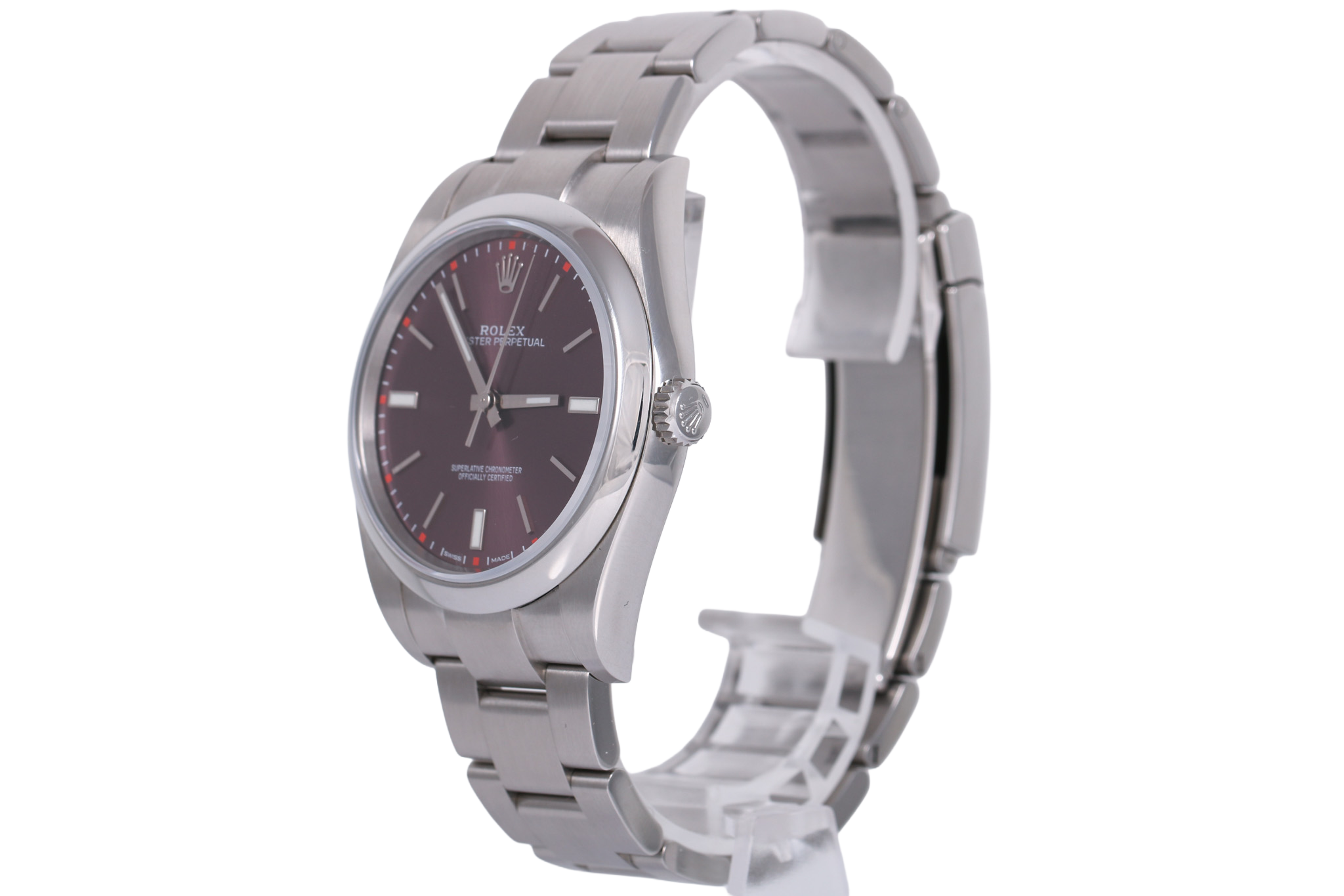 2017 Rolex Oyster Perpetual 39mm - 114300 (Grape)