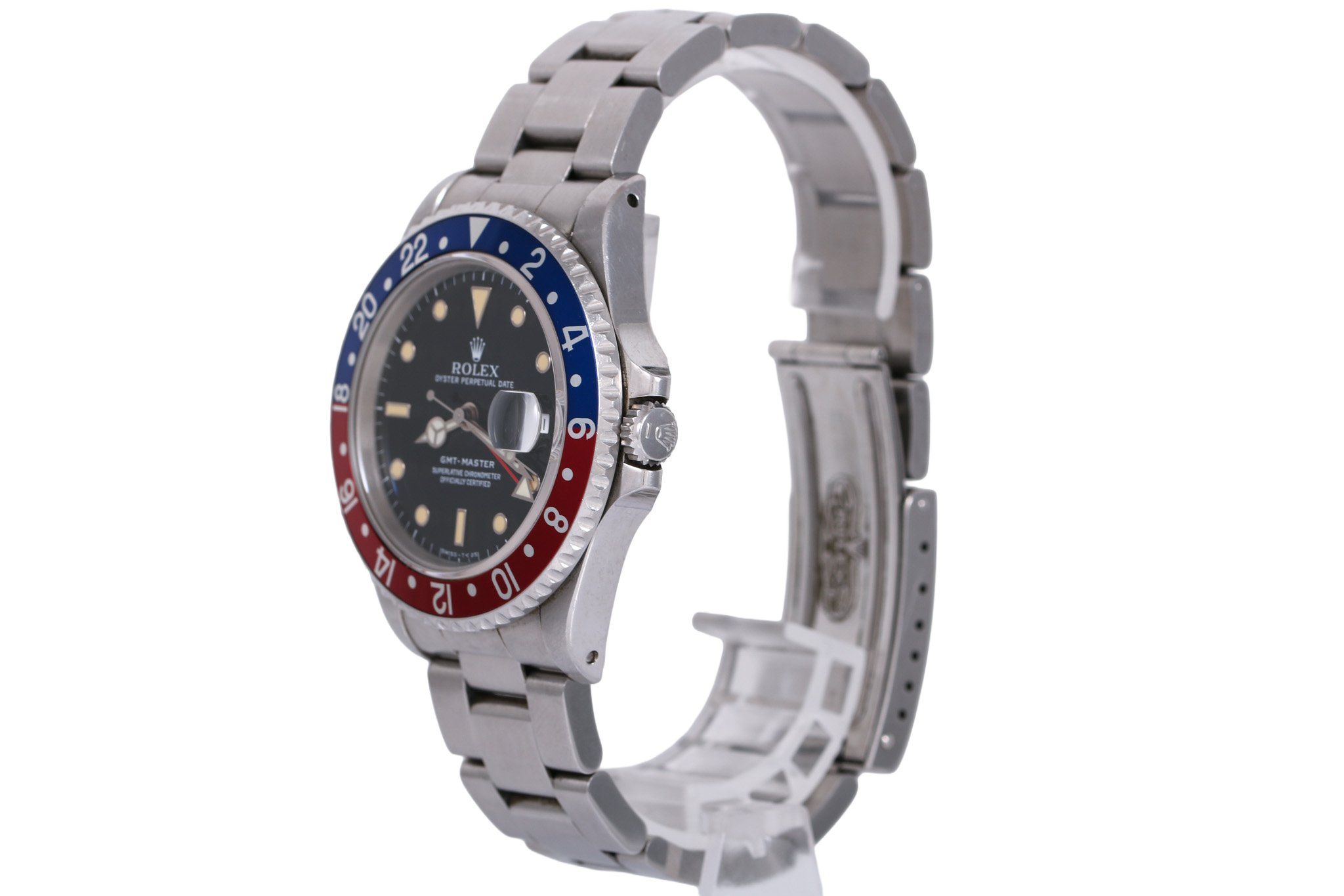 1991 Rolex GMT MASTER Pepsi - 16700 (Patina)