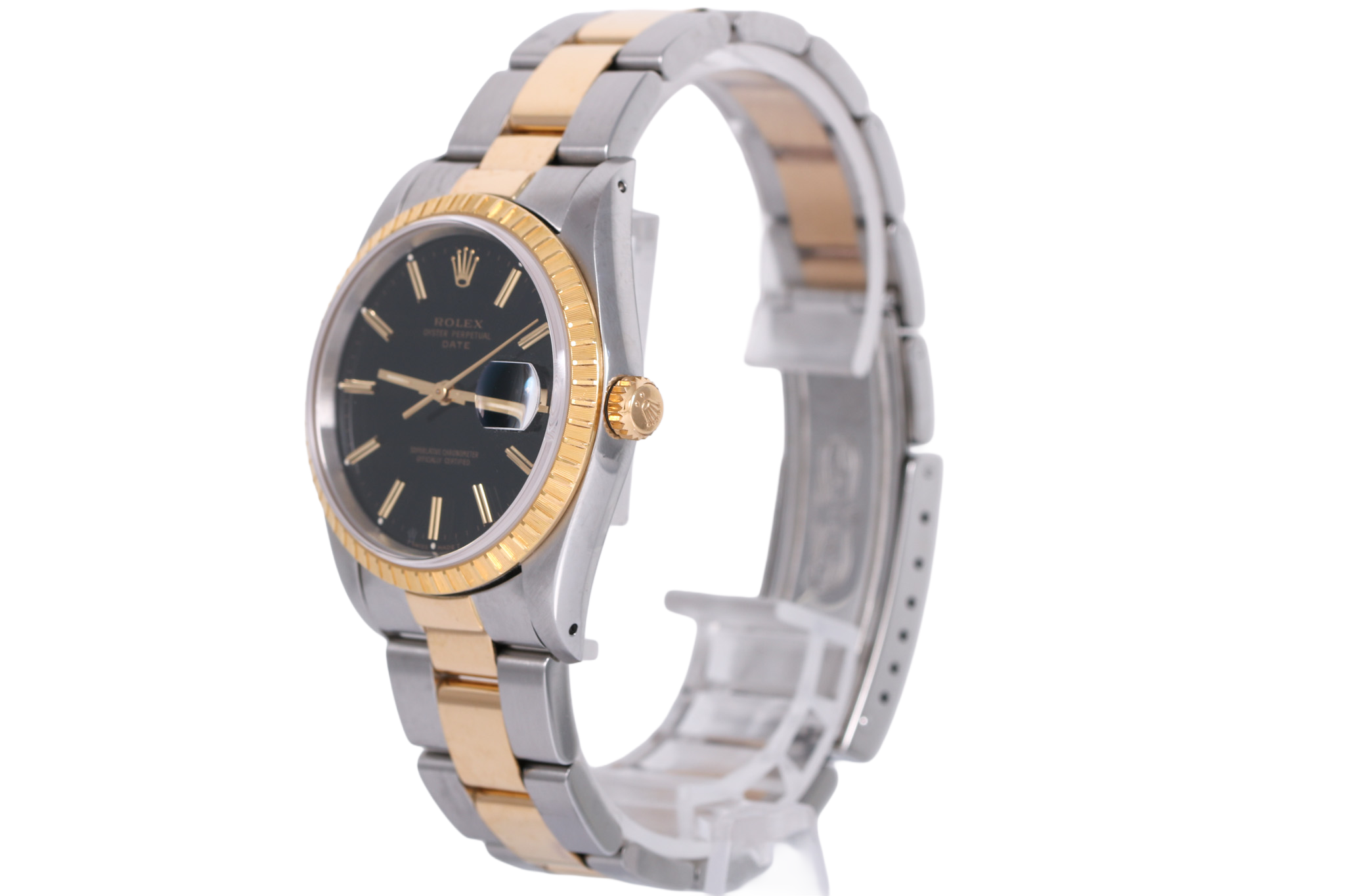 1991 Rolex Oyster Perpetual 34mm - 15223 (Black)