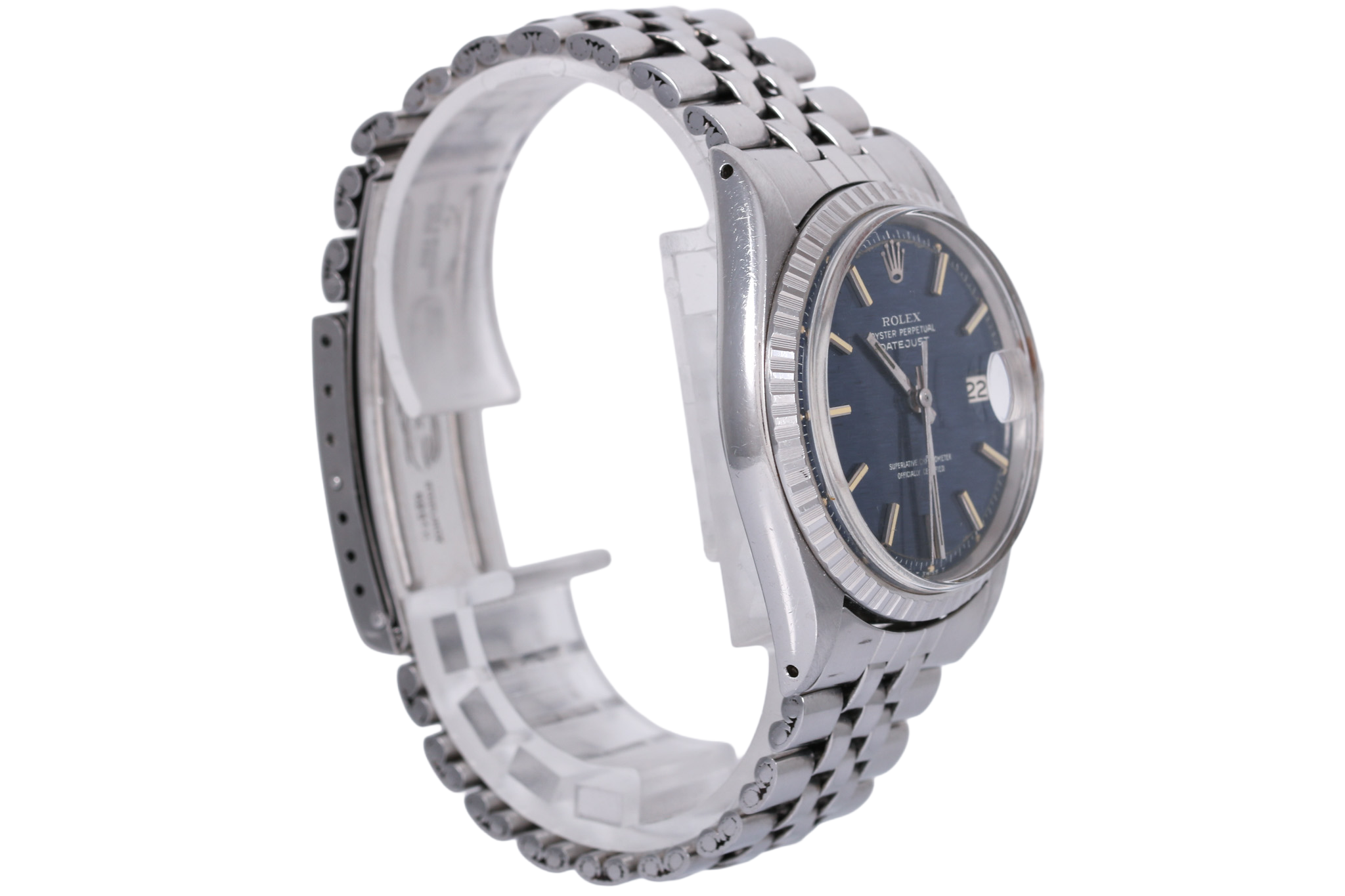 1969 Rolex Datejust 36mm - 1603 (Blue Mosaic)