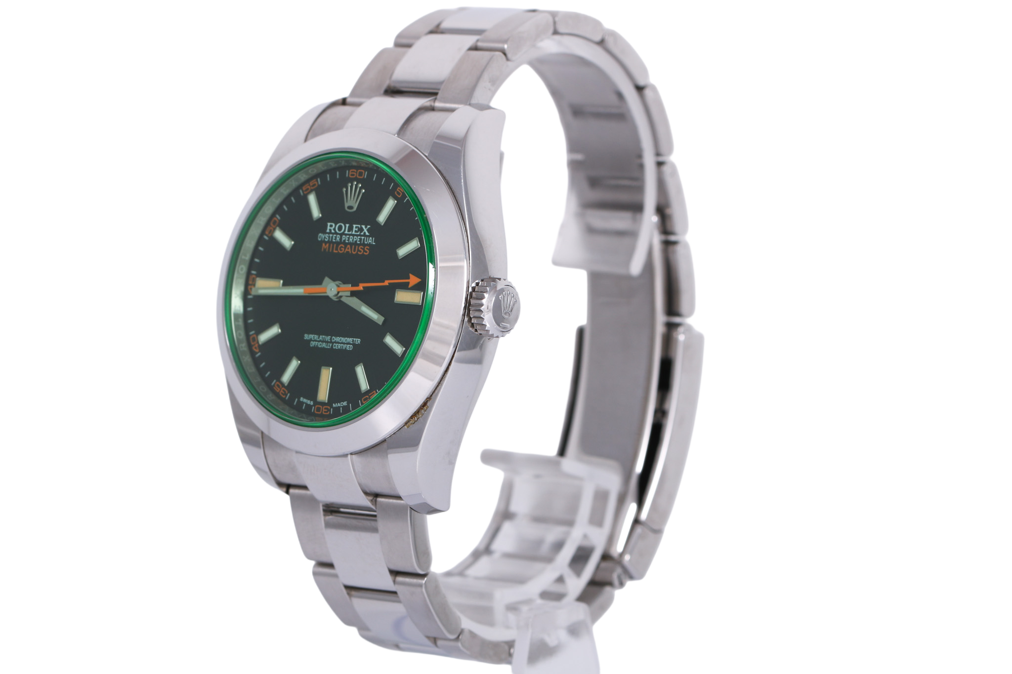 2018 Rolex Milgauss 40mm - 116400GV (Black)