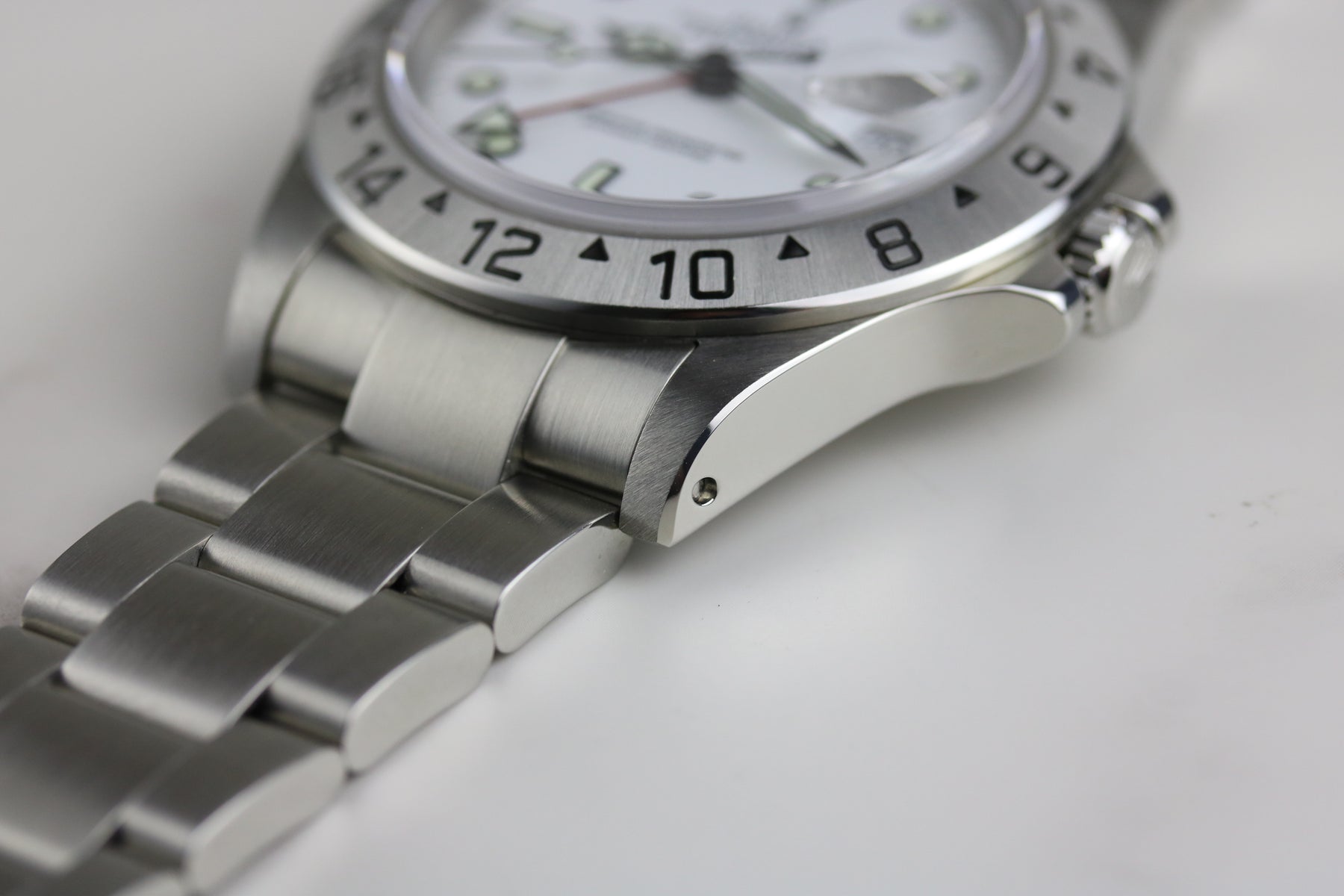 2000 ROLEX 16570 Explorer II Polar SEL with Papers