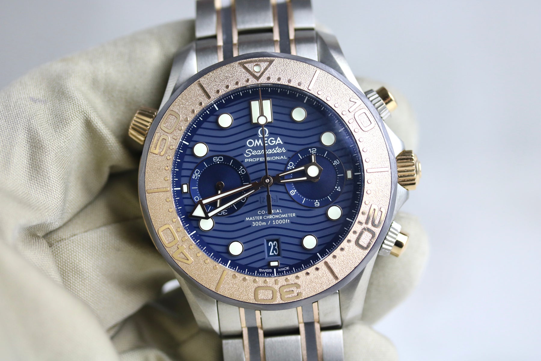 2021 OMEGA 210.60.44.51.03.001 Seamaster Diver 300M with Box & Papers