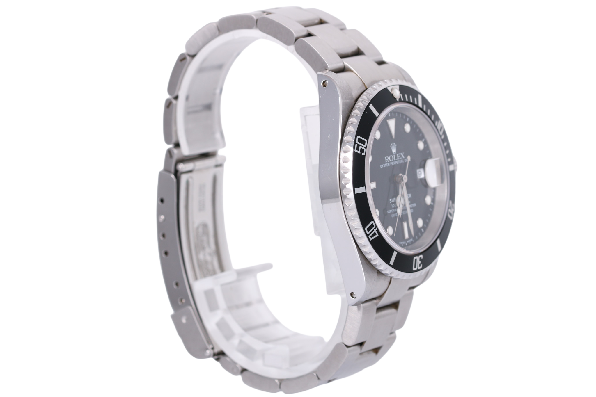 2002 Rolex Submariner Date - 16610 (Solid End Links)