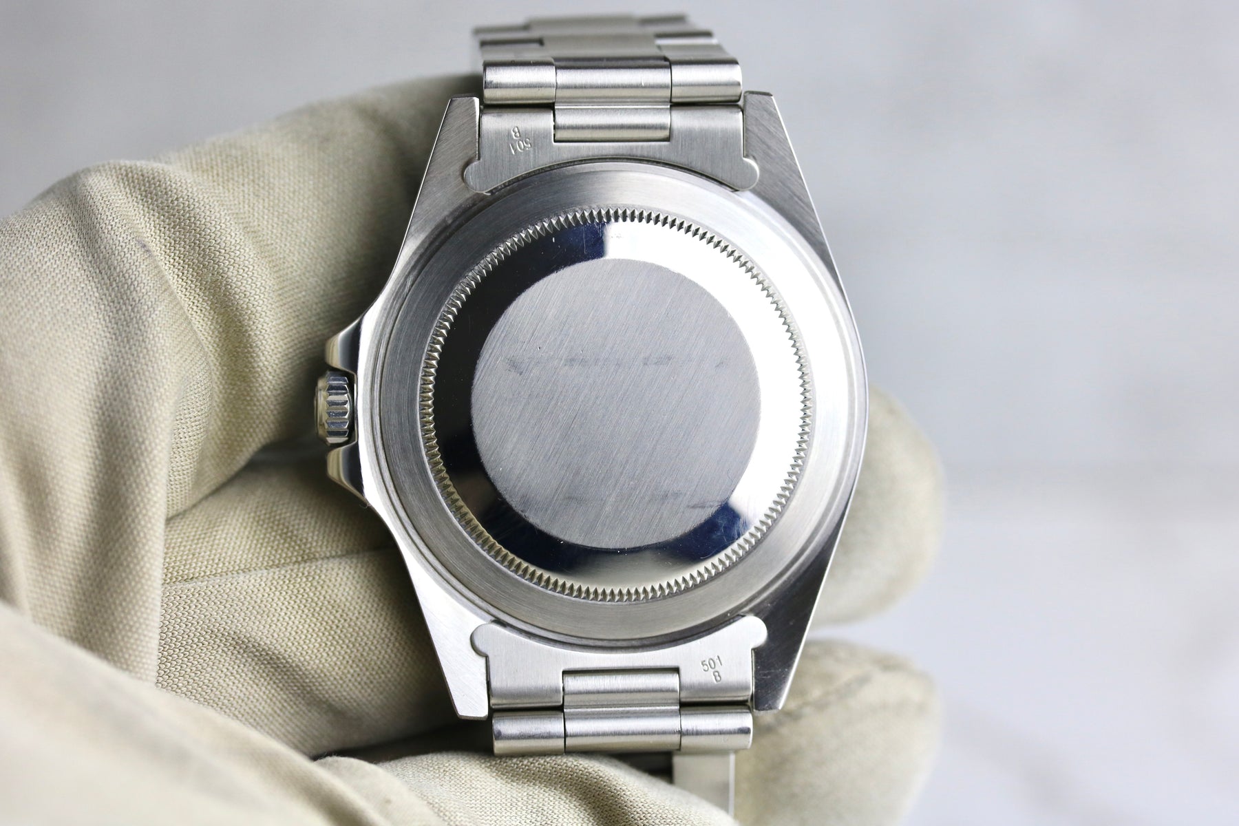 1997 ROLEX 16570 Explorer II Polar Holes Case with Papers