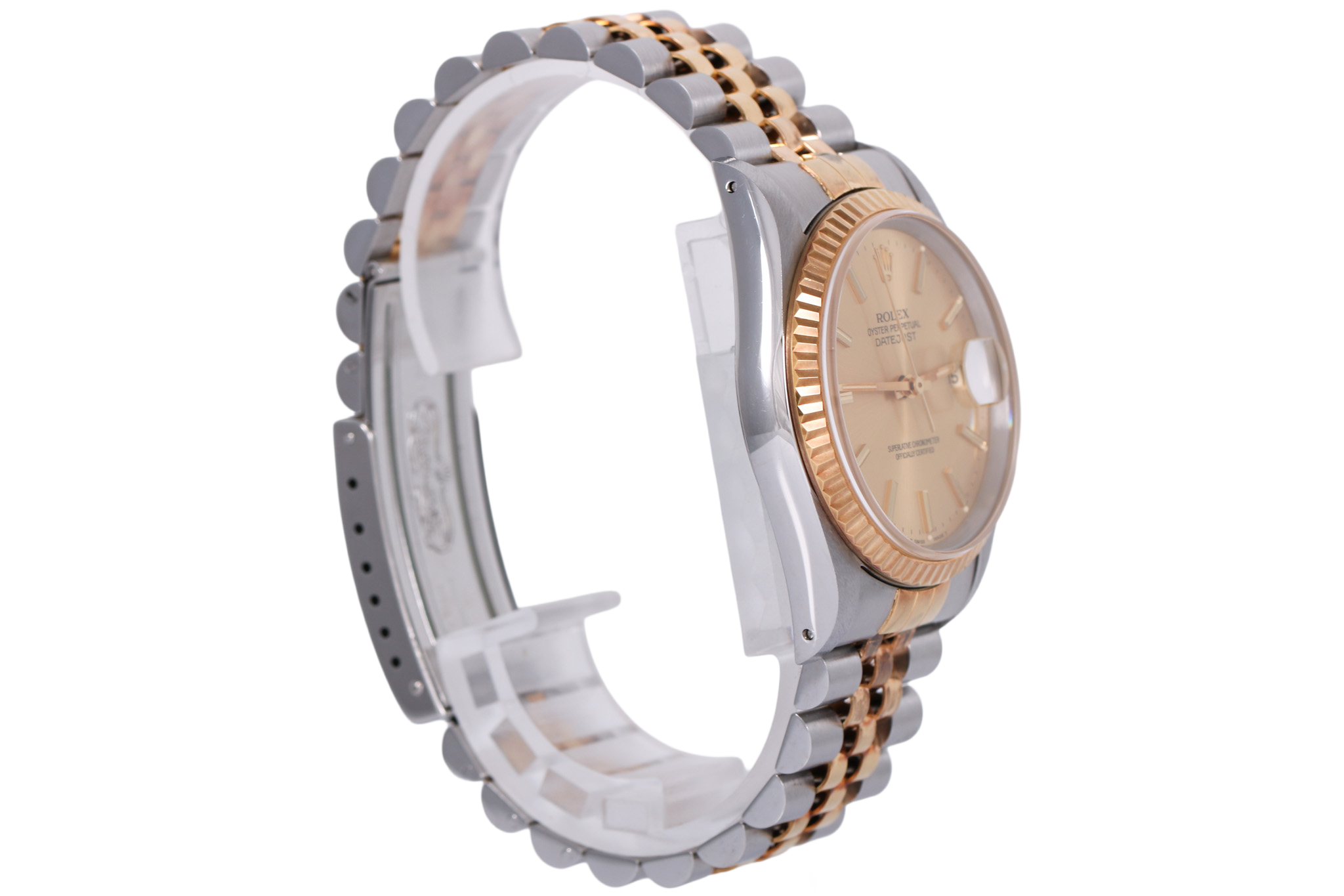 UNPOLISHED 1991 Rolex Datejust 36mm - 16233 (Champagne)