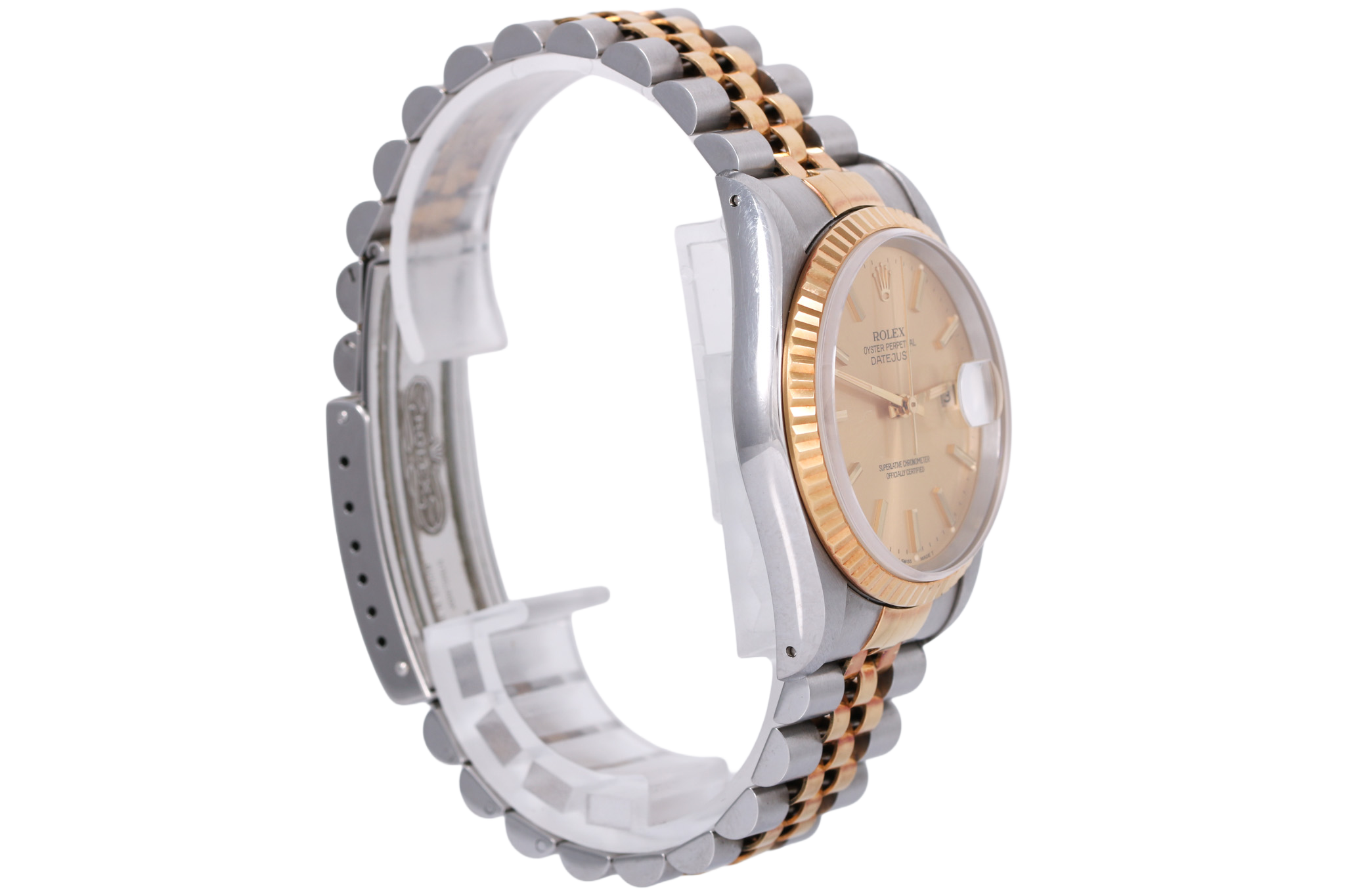 UNPOLISHED 1991 Rolex Datejust 36mm - 16233 (Champagne)