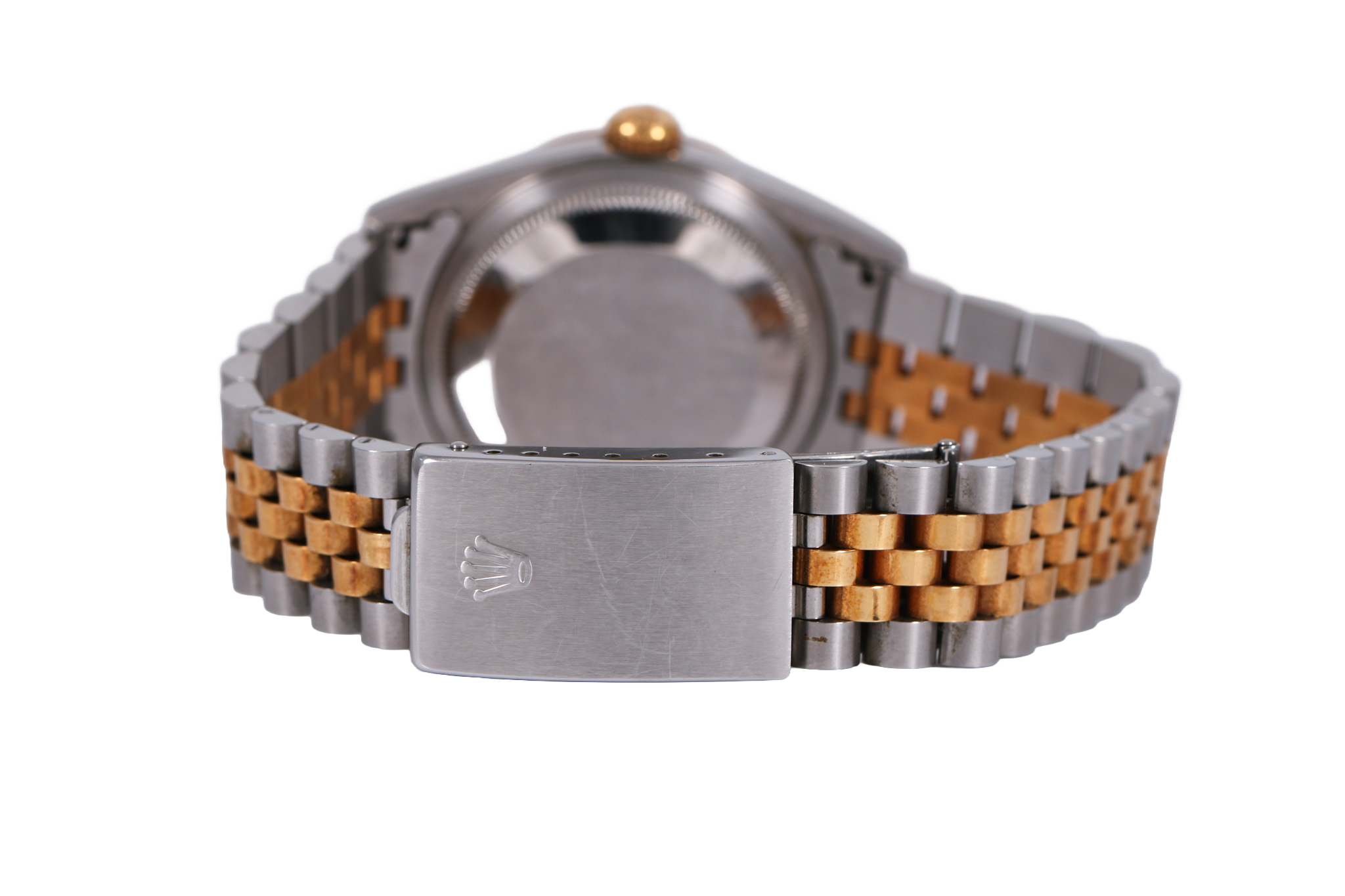 1993 Rolex Datejust 36mm No Holes Case - 16233 (Ivory Pyramid Dial)