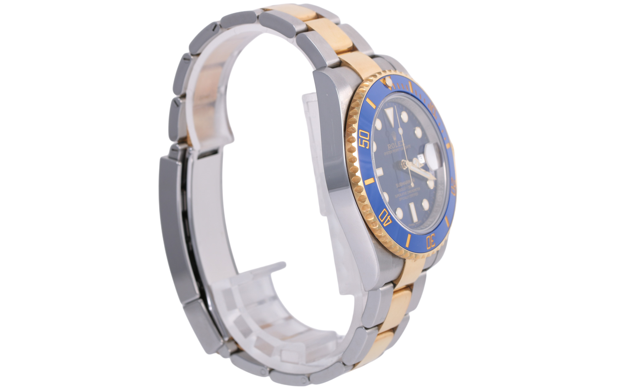 2018 Rolex Submarine Date 40mm - 116613LB (Bluesy)