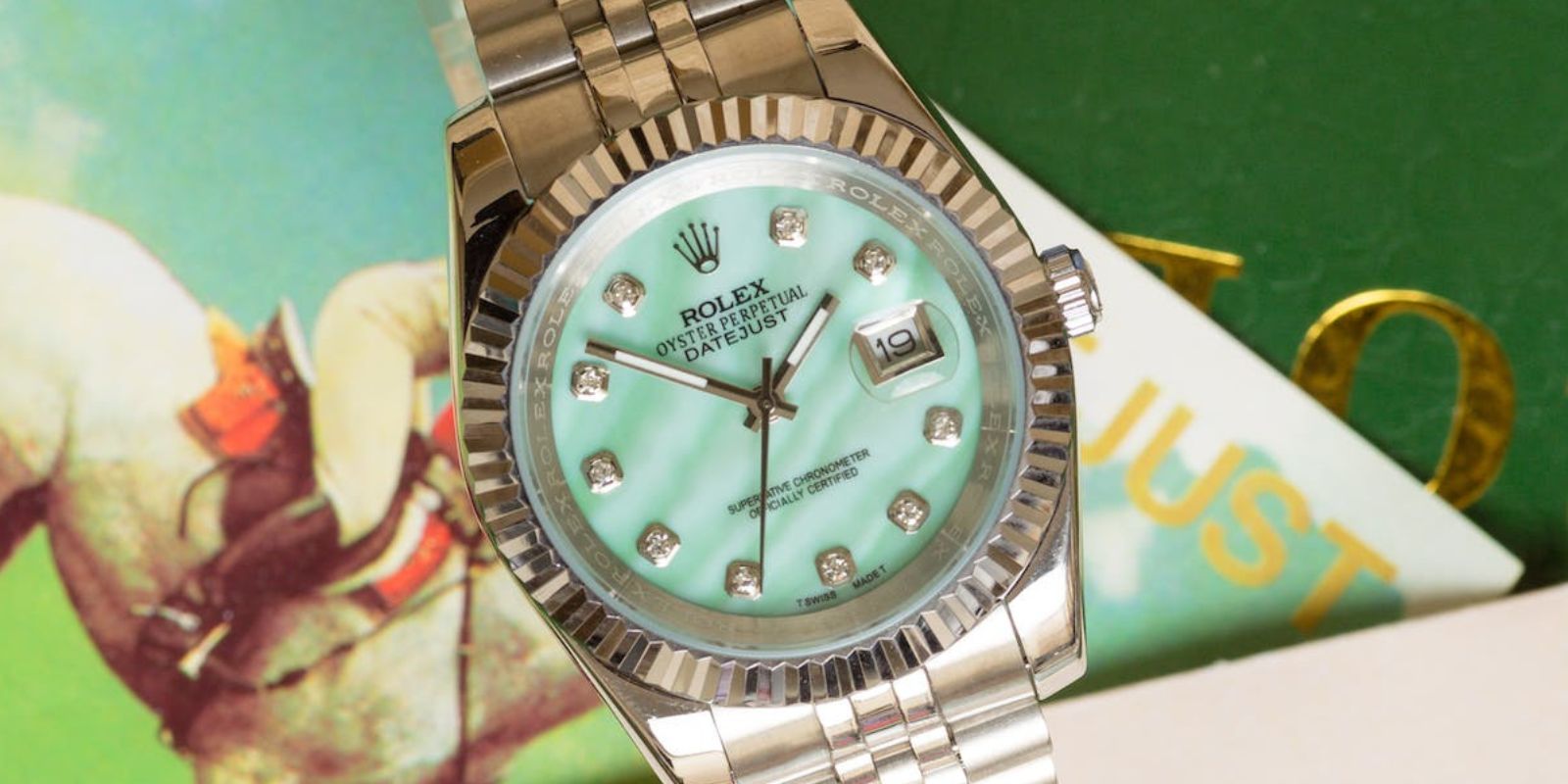 Rolex explorer green discount dial