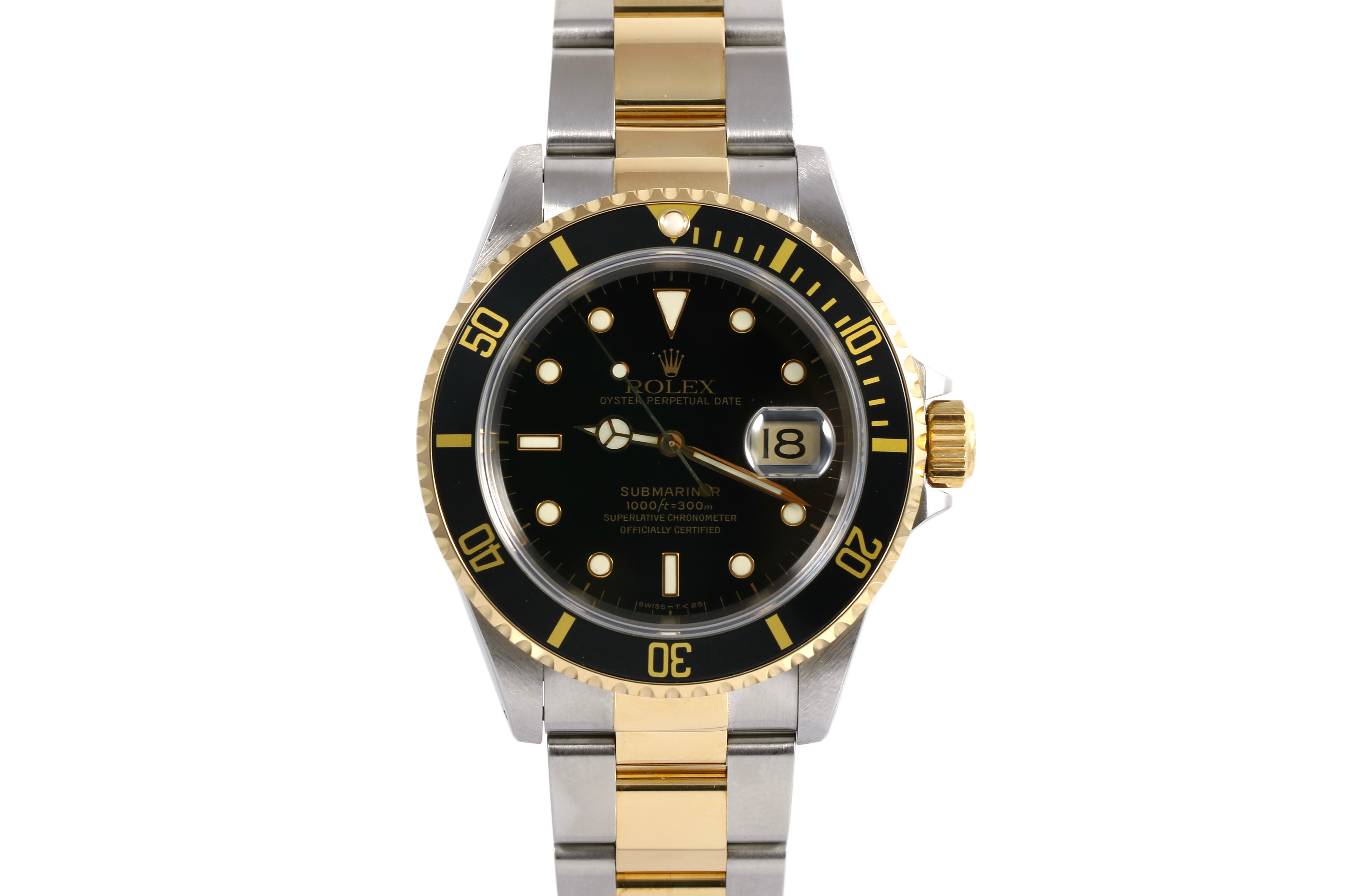 1997 Rolex Submariner Date 40mm - 16613 (Black)