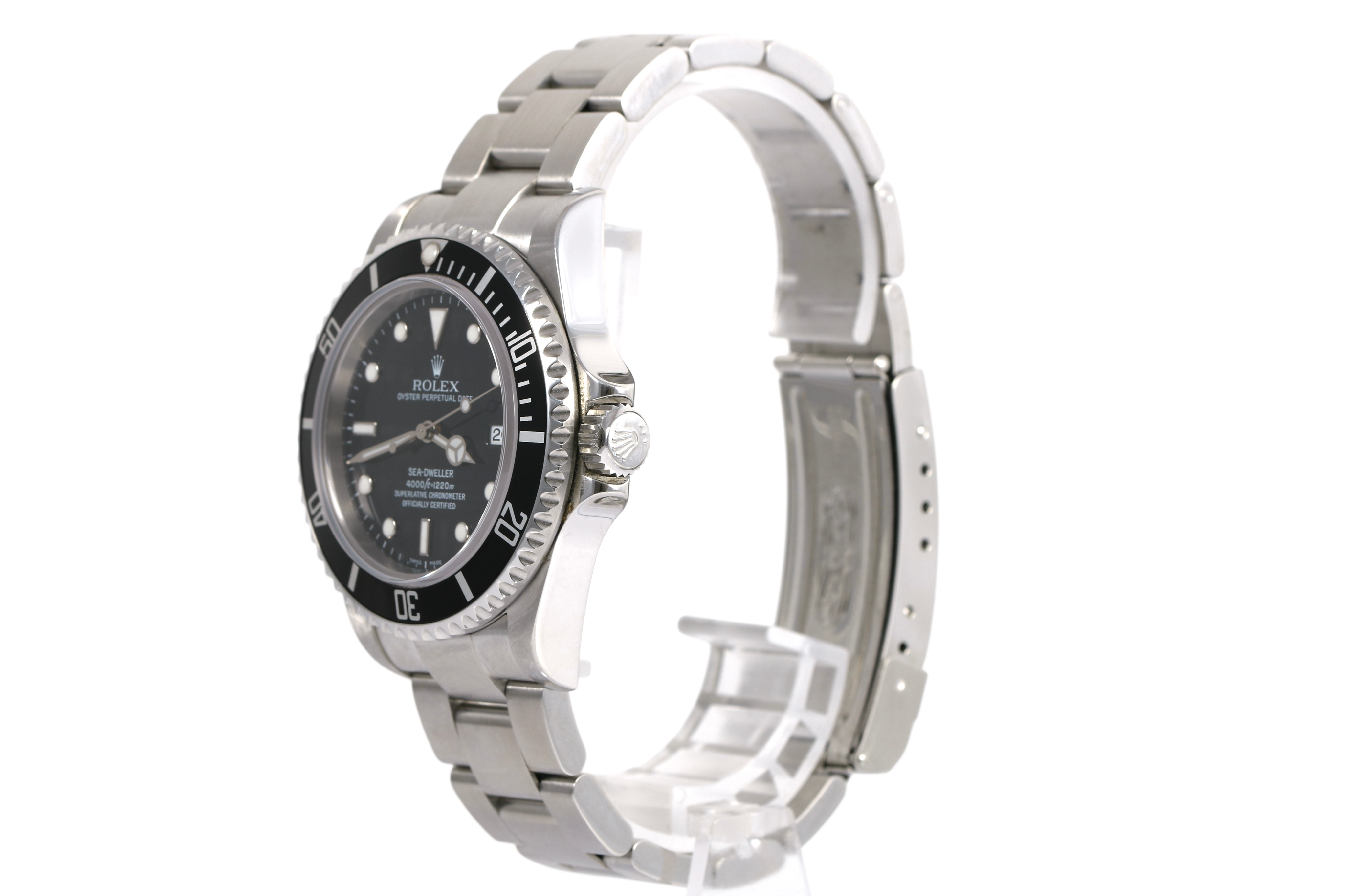 2006 Rolex Sea-Dweller 40mm No Holes Case - 16600 (Black)