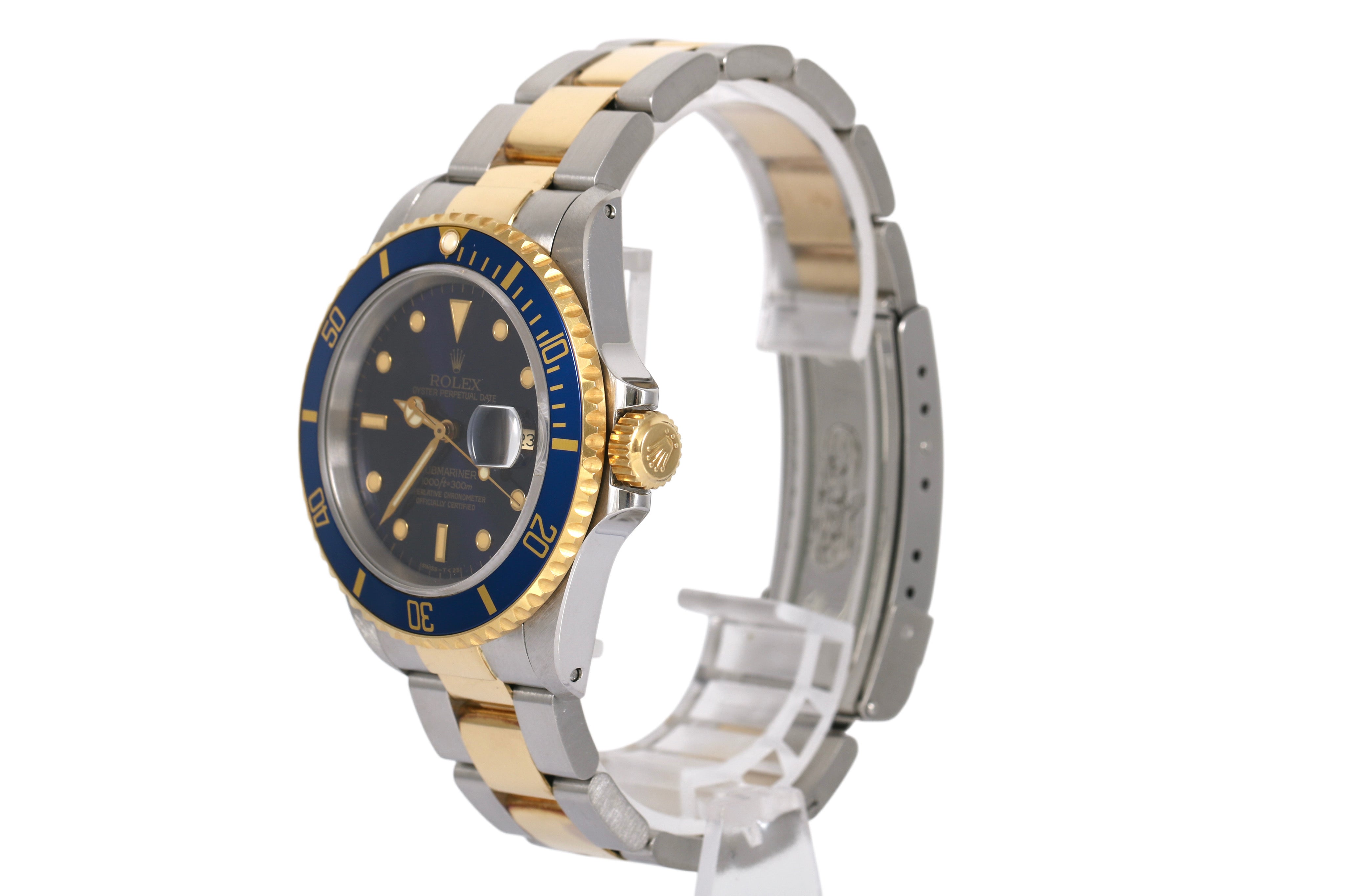 1991 Rolex Submariner Date 40mm - 16613 (Patina)