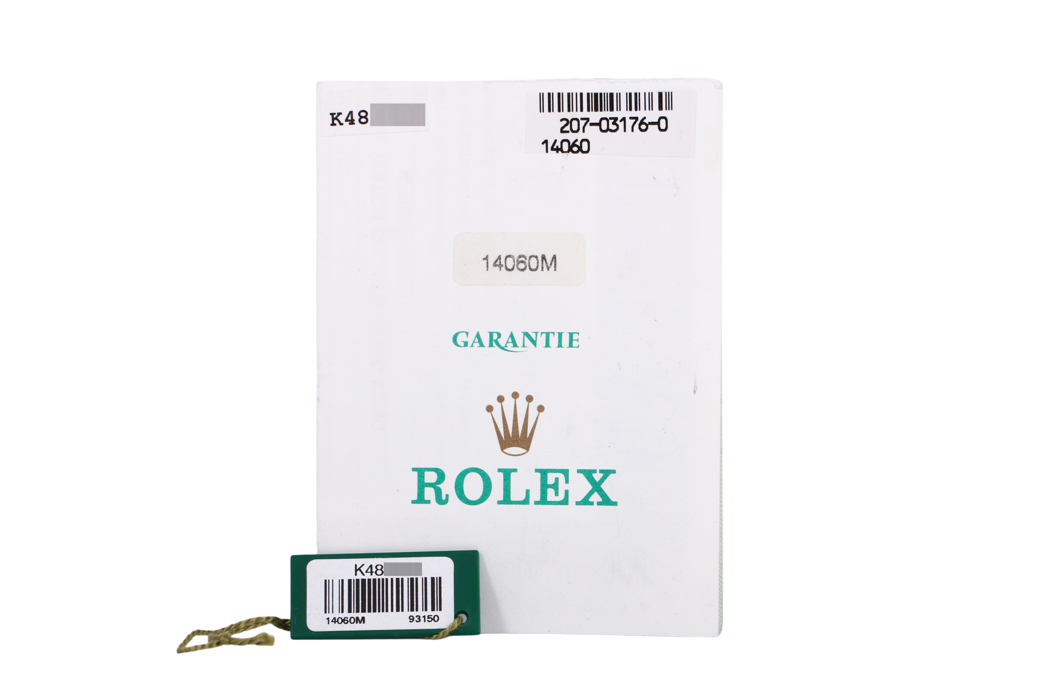 2001 Rolex Submariner No-Date - 14060M