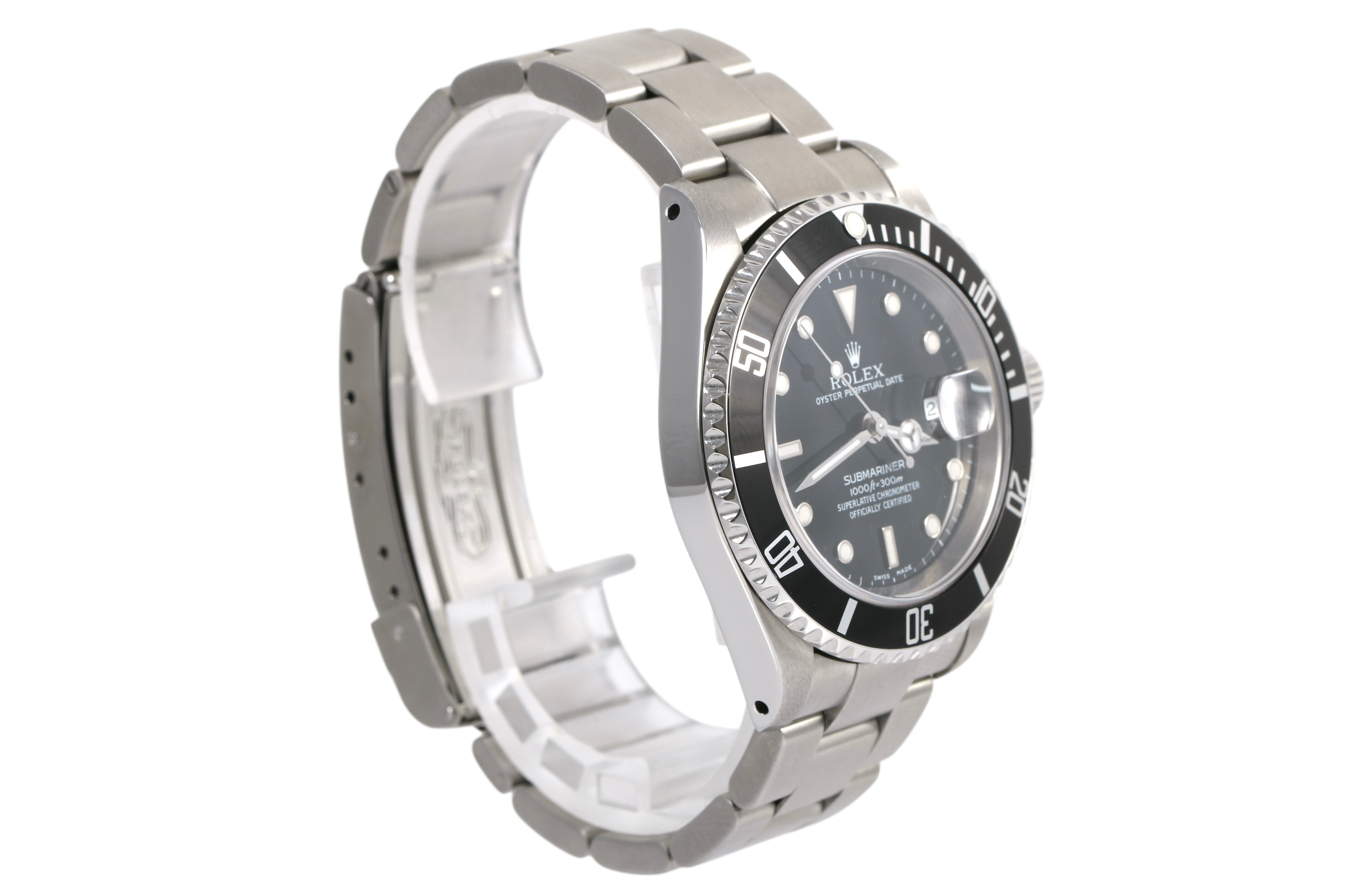 2000 Rolex Submariner Date 40mm Solid End Links - 16610