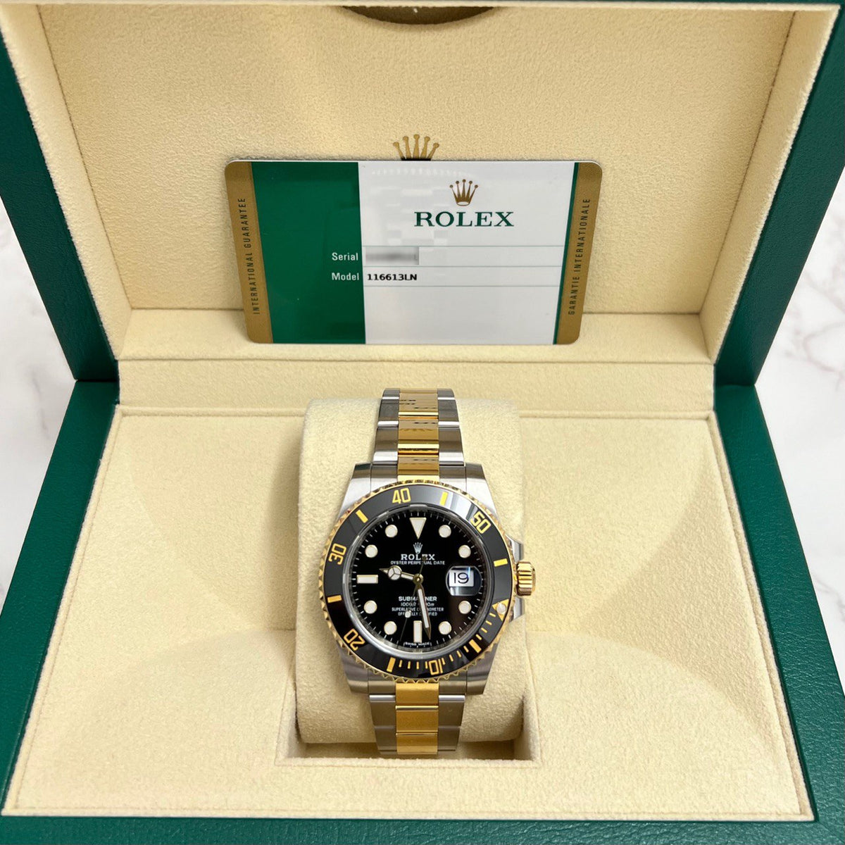 2019 Rolex 116613LN Submariner 40mm