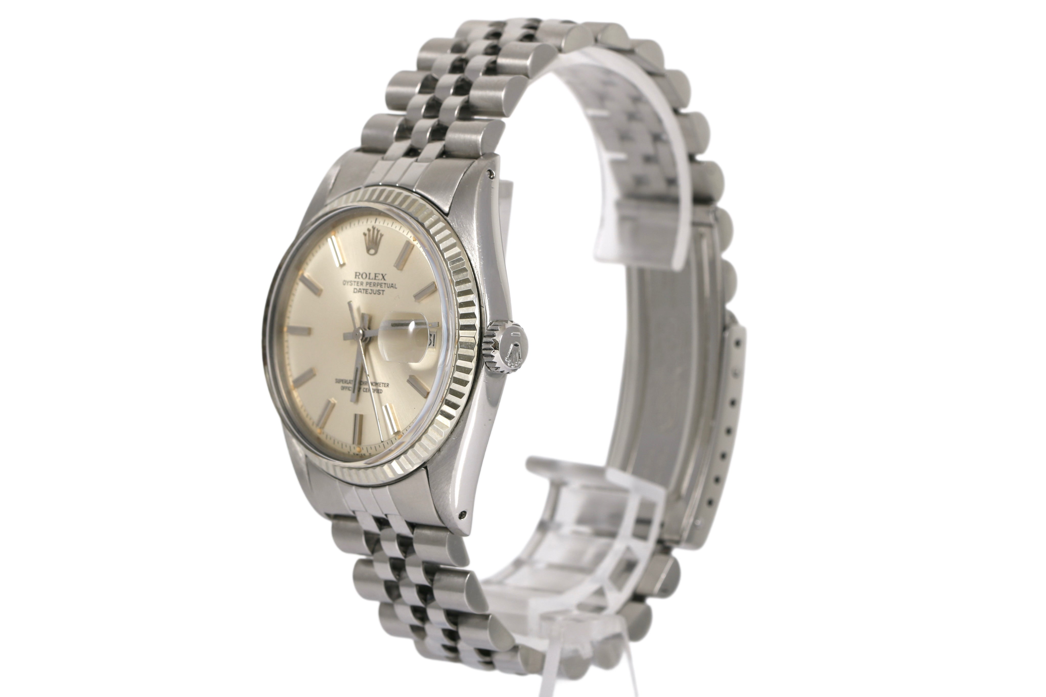 1977 Rolex Datejust 36mm - 1601 (Silver Dial)