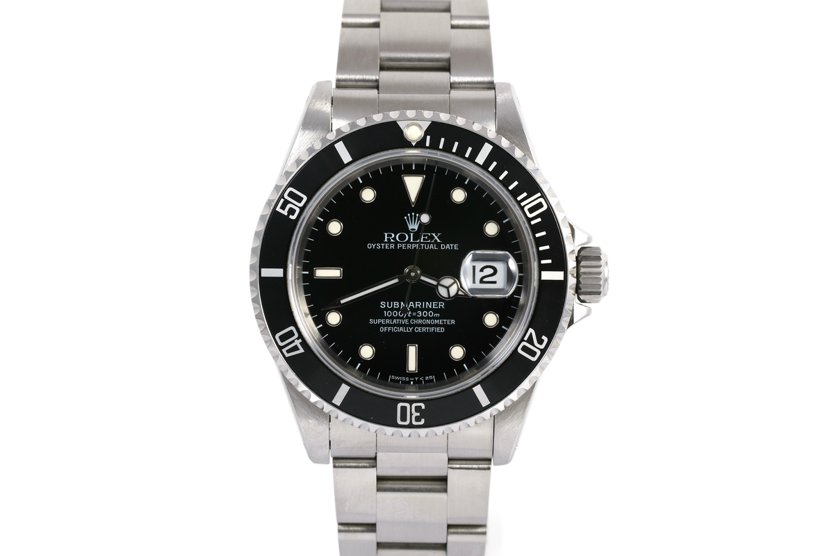 1993 Rolex Submariner Date 40mm - 16610