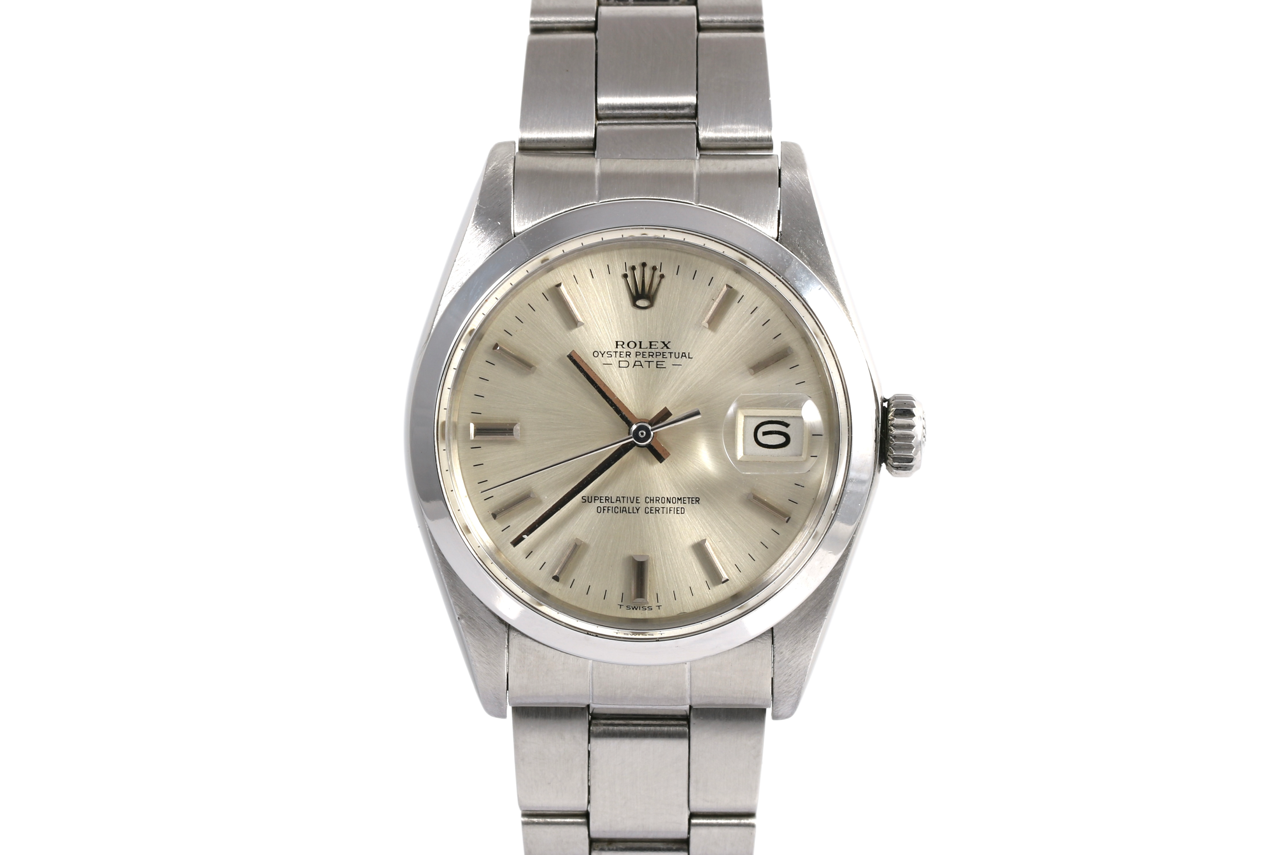 1969 Rolex Oyster Perpetual Date 34mm - 1500 (Silver)