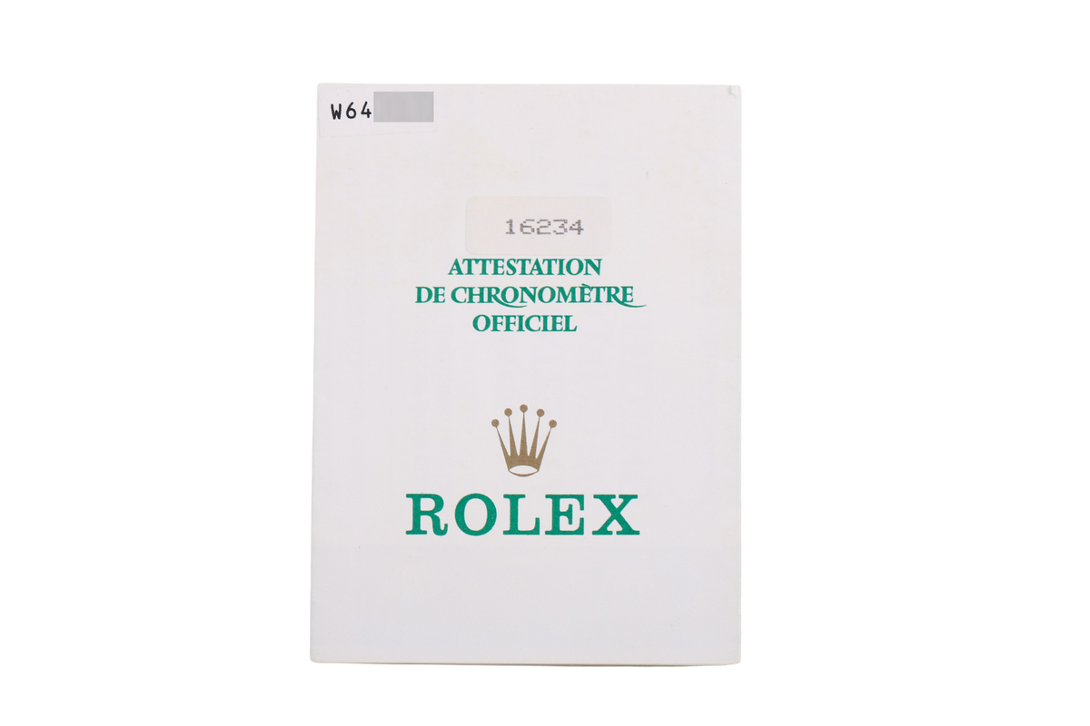 1994 Rolex Datejust 36mm - 16234G (Factory Silver Computer Diamond)