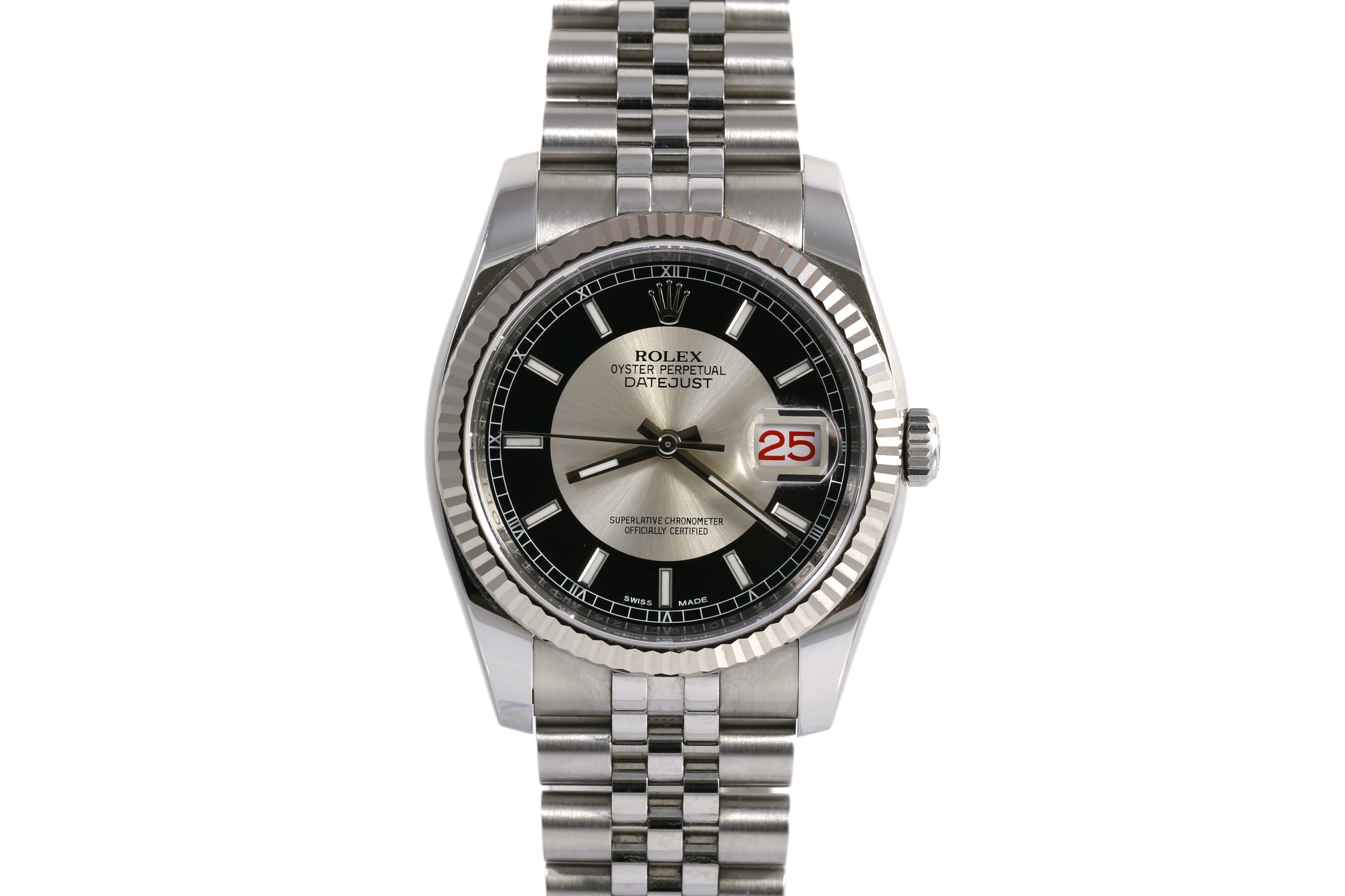 2010s Rolex Datejust 36mm Super Jubilee - 116234 (Tuxedo)