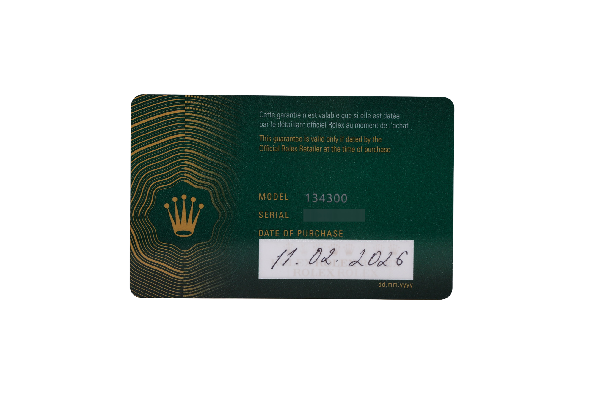 2026 Rolex Oyster Perpetual 41mm - 134300 (Blue)