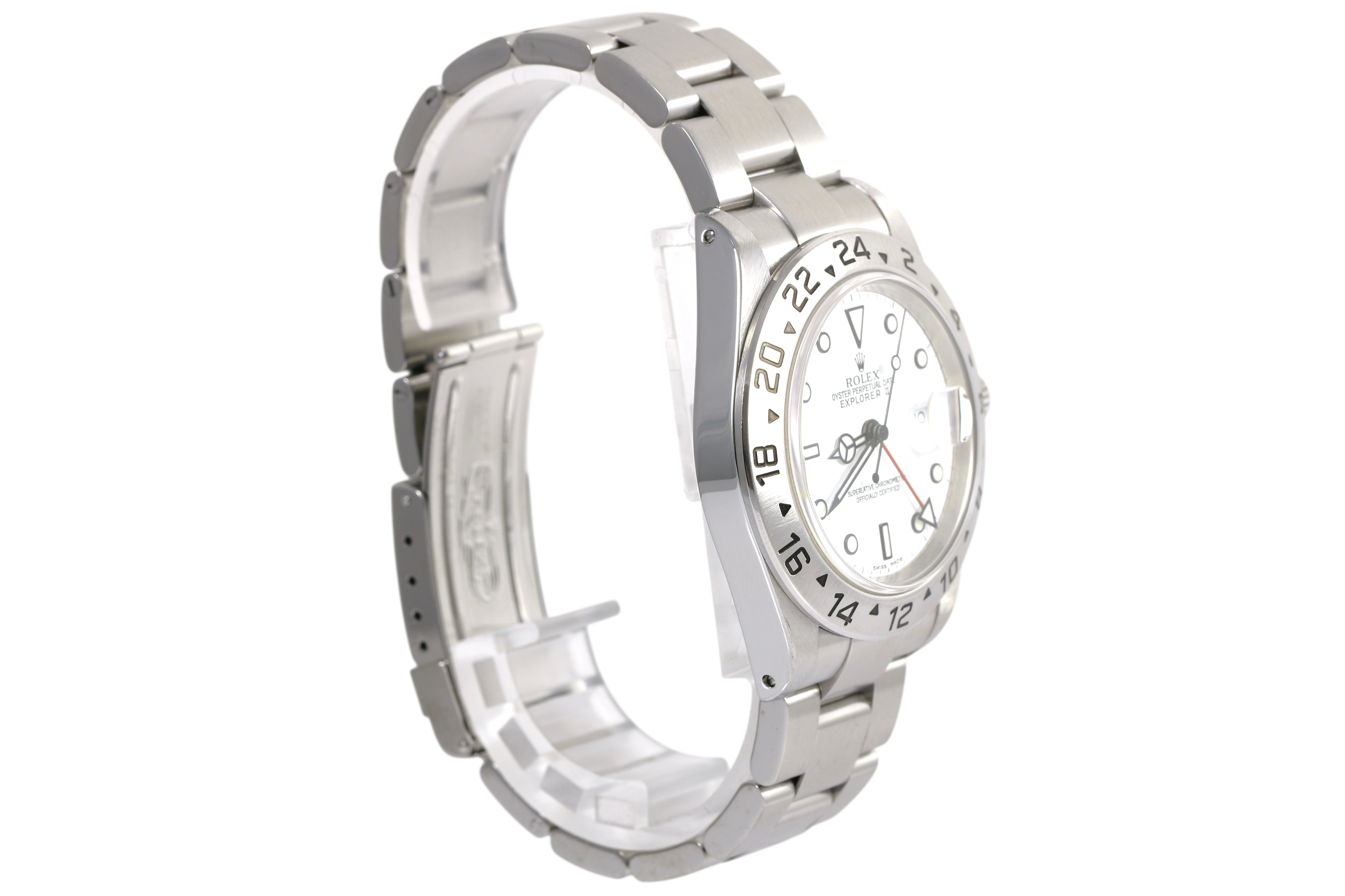 2000 Rolex Explorer II 40mm Solid End Links - 16570 (Polar)