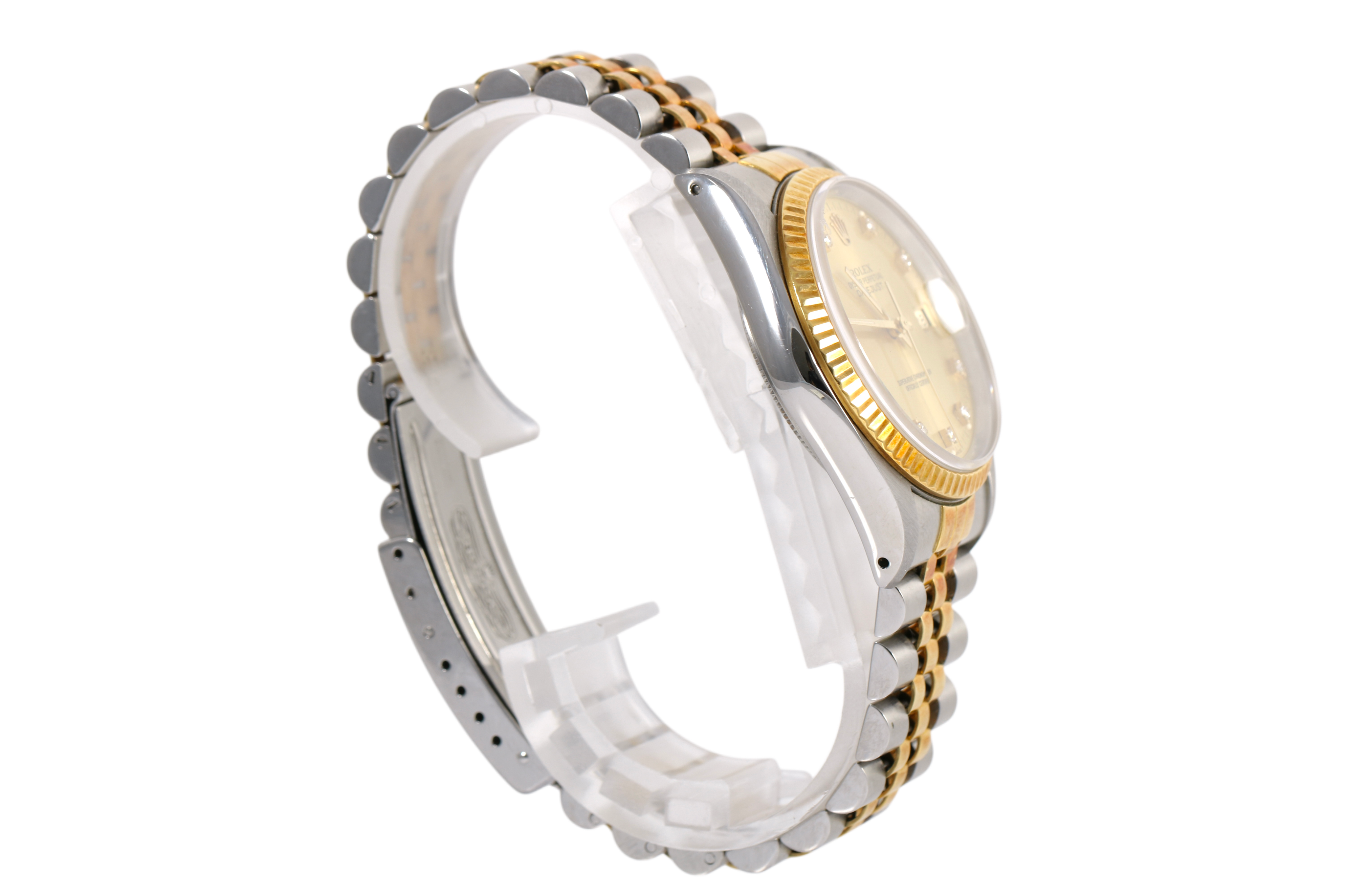 1988 Rolex Datejust 36mm - 16233 (Factory Champagne Diamond)
