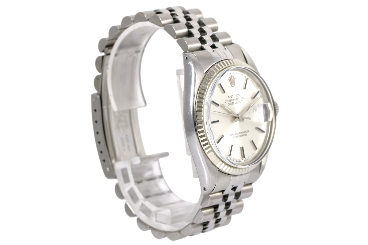 1968 Rolex Datejust 36mm - 1601/4 (Silver Service Dial)