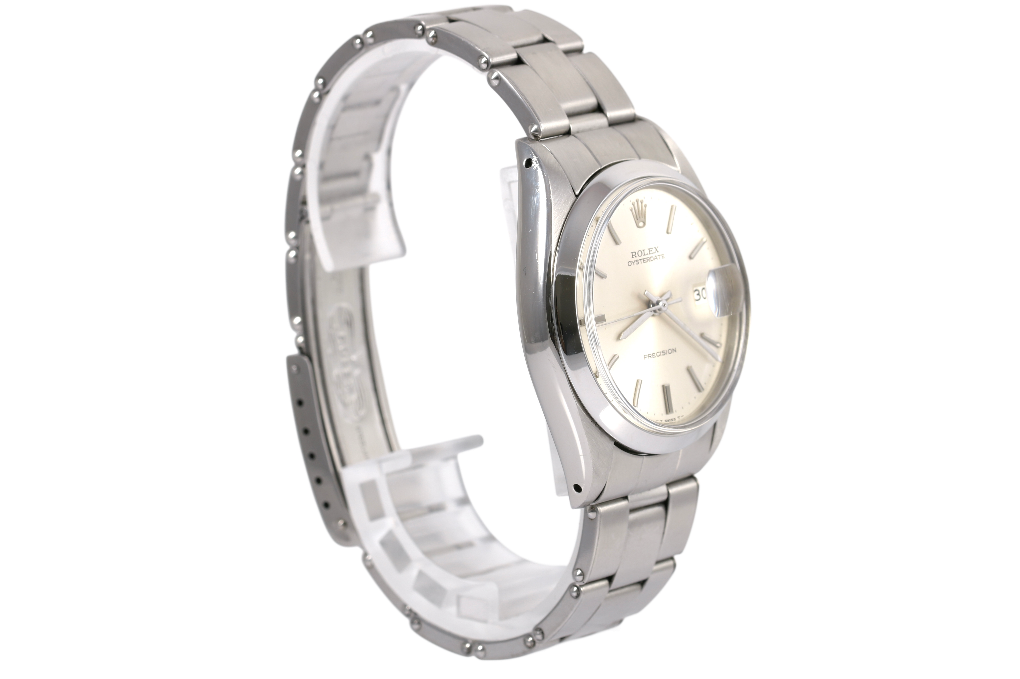 1966 Rolex Oysterdate Precision 34mm - 6694 (Silver)