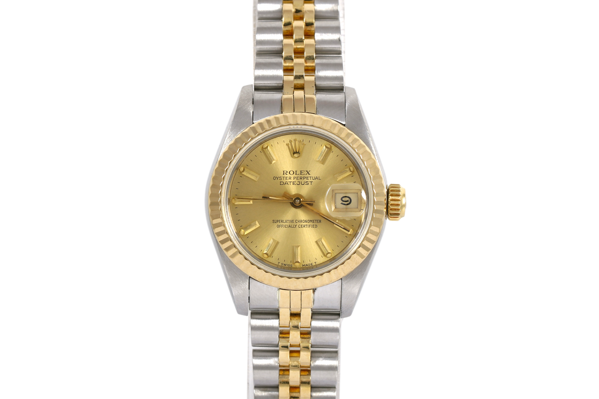 1985 Rolex Datejust 26mm - 69173 (Champagne)