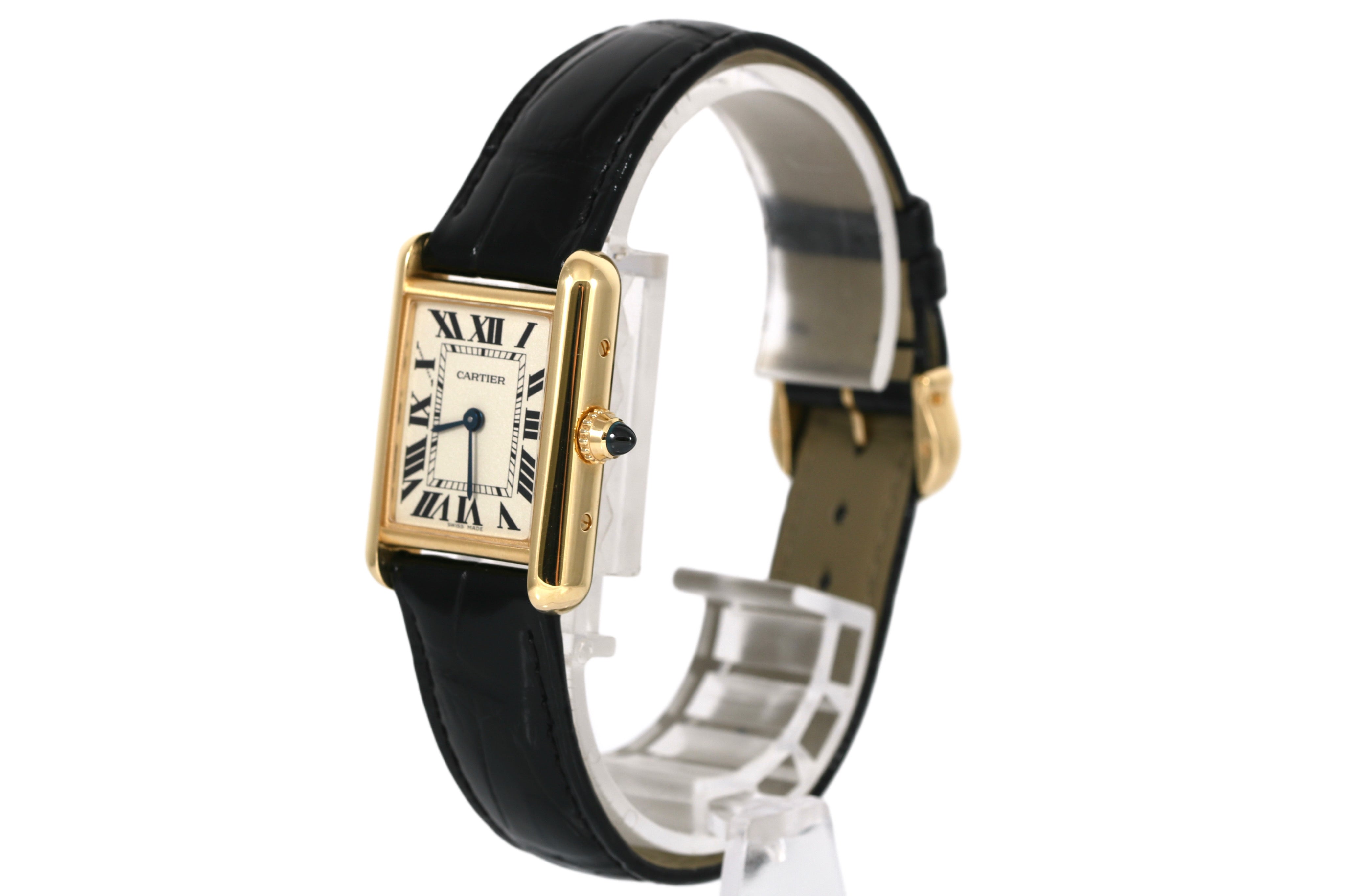 2023 Cartier Tank Louis 29.5mm 18K Yellow Gold - WGTA0342