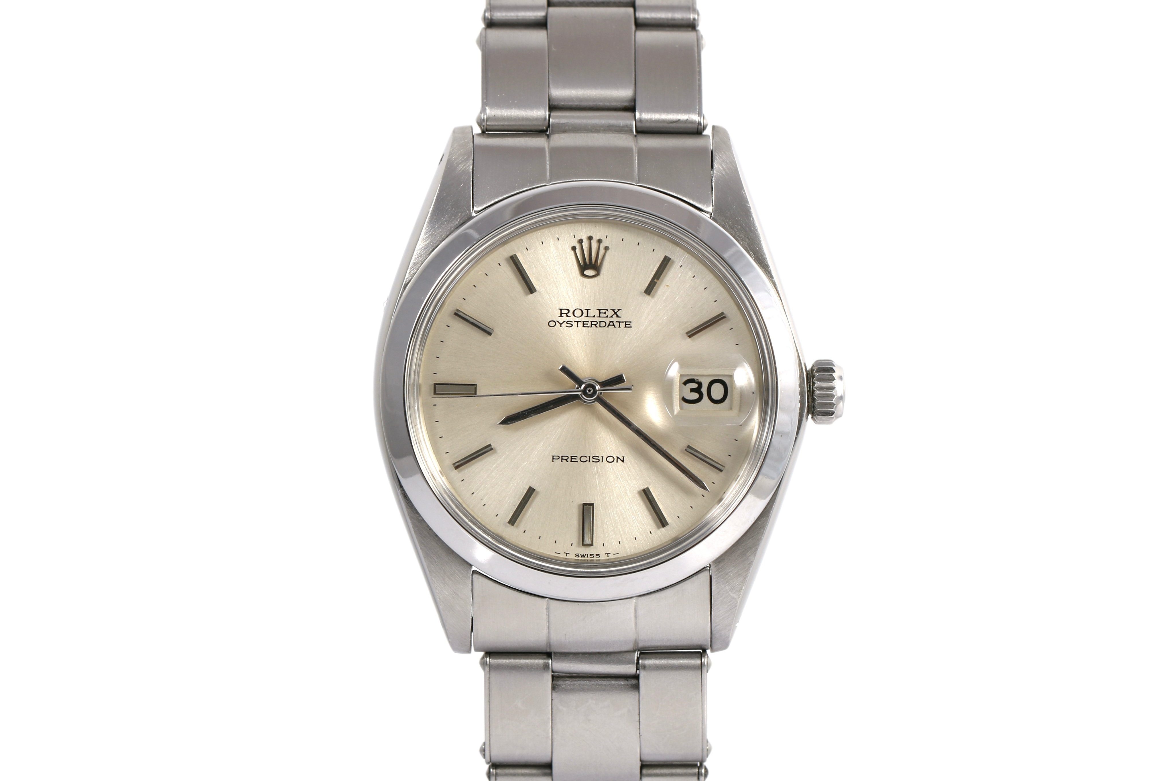 1966 Rolex Oysterdate Precision 34mm - 6694 (Silver)