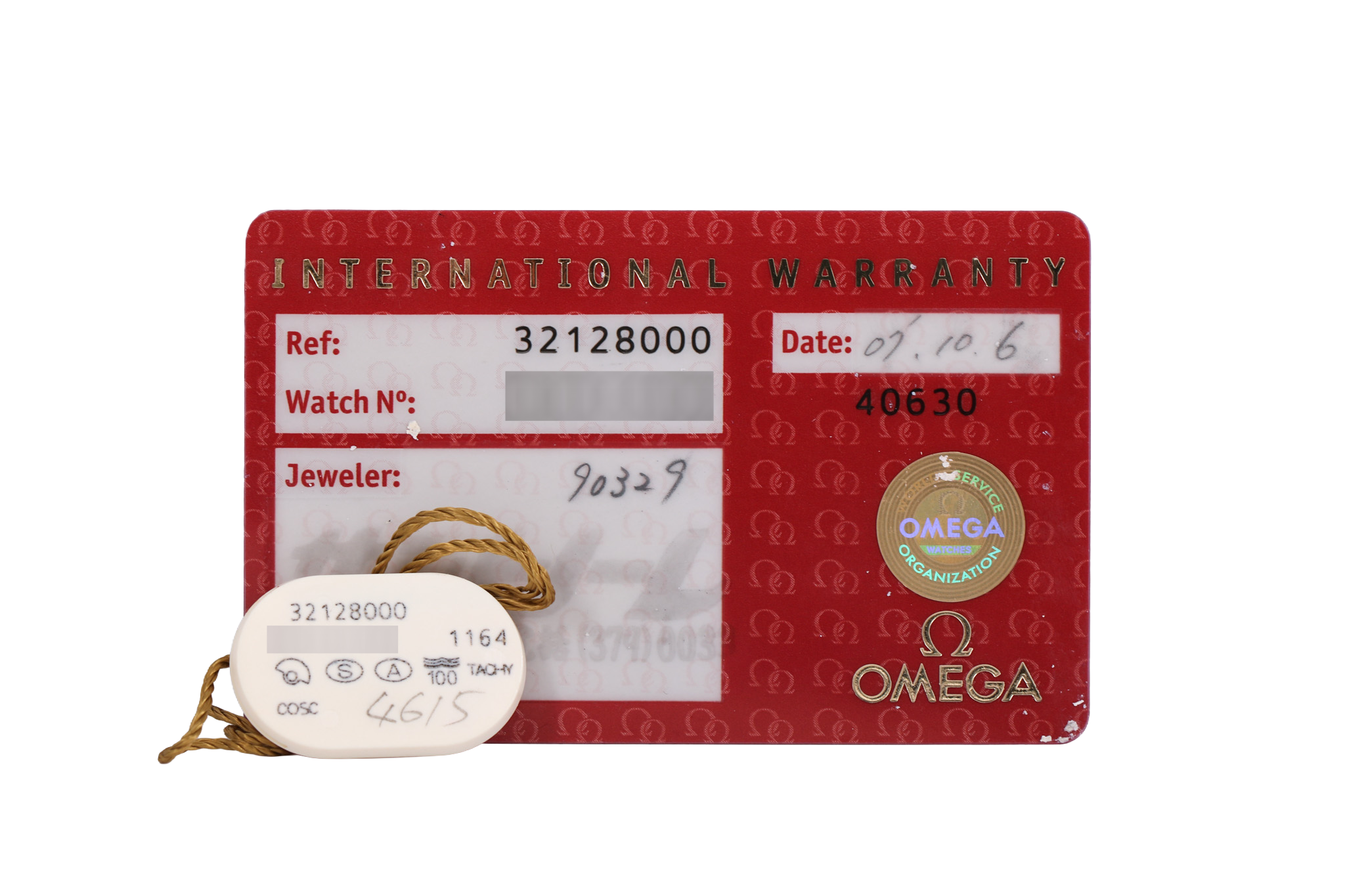 2007 OMEGA Speedmaster Daydate 40mm - 3212.80 (Blue)