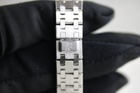 1990s Audemars Piguet 24mm Mini Royal Oak 18K White Gold with Box