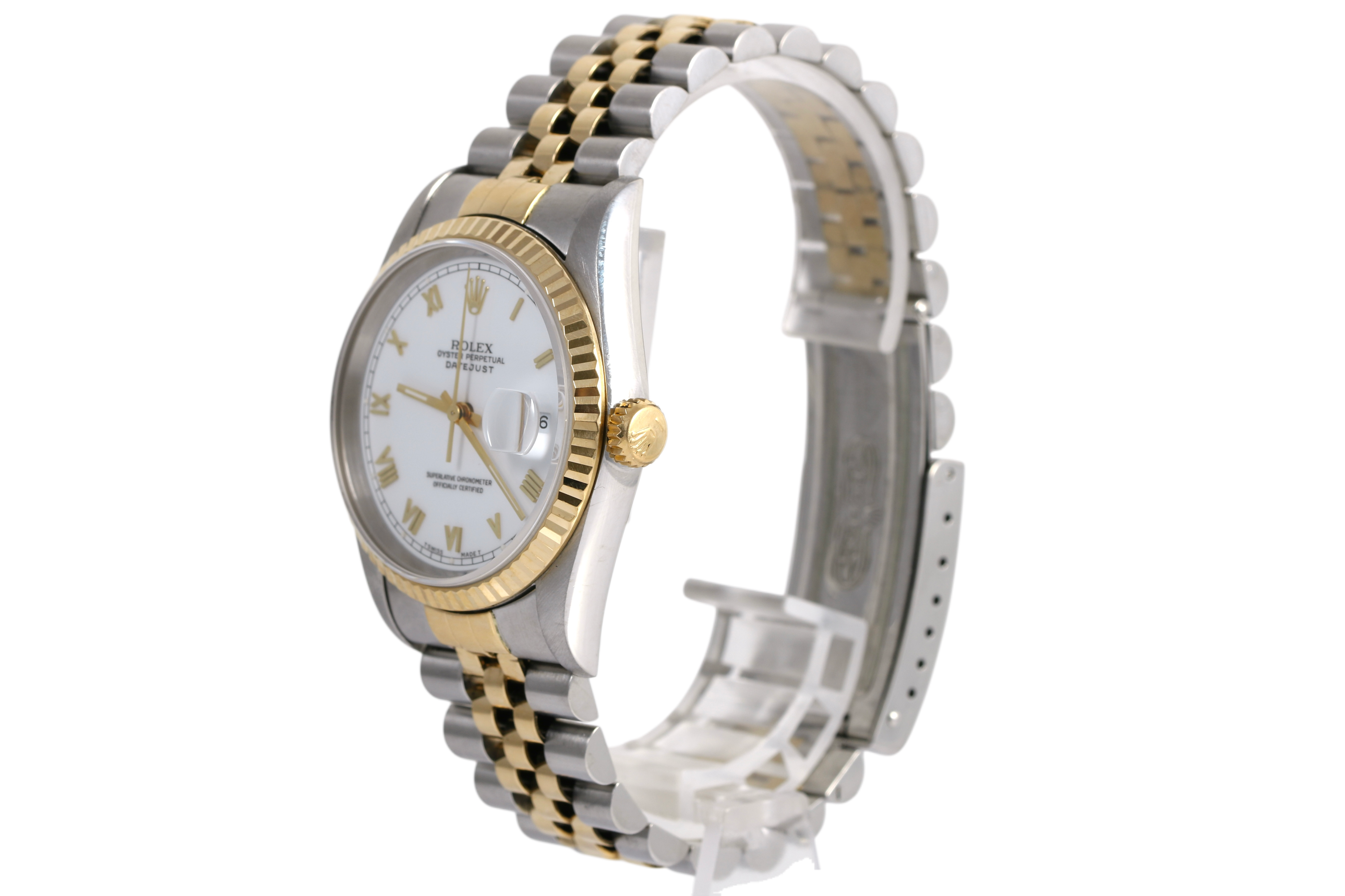 1993 Rolex Datejust 36mm - 16233 (White Roman)