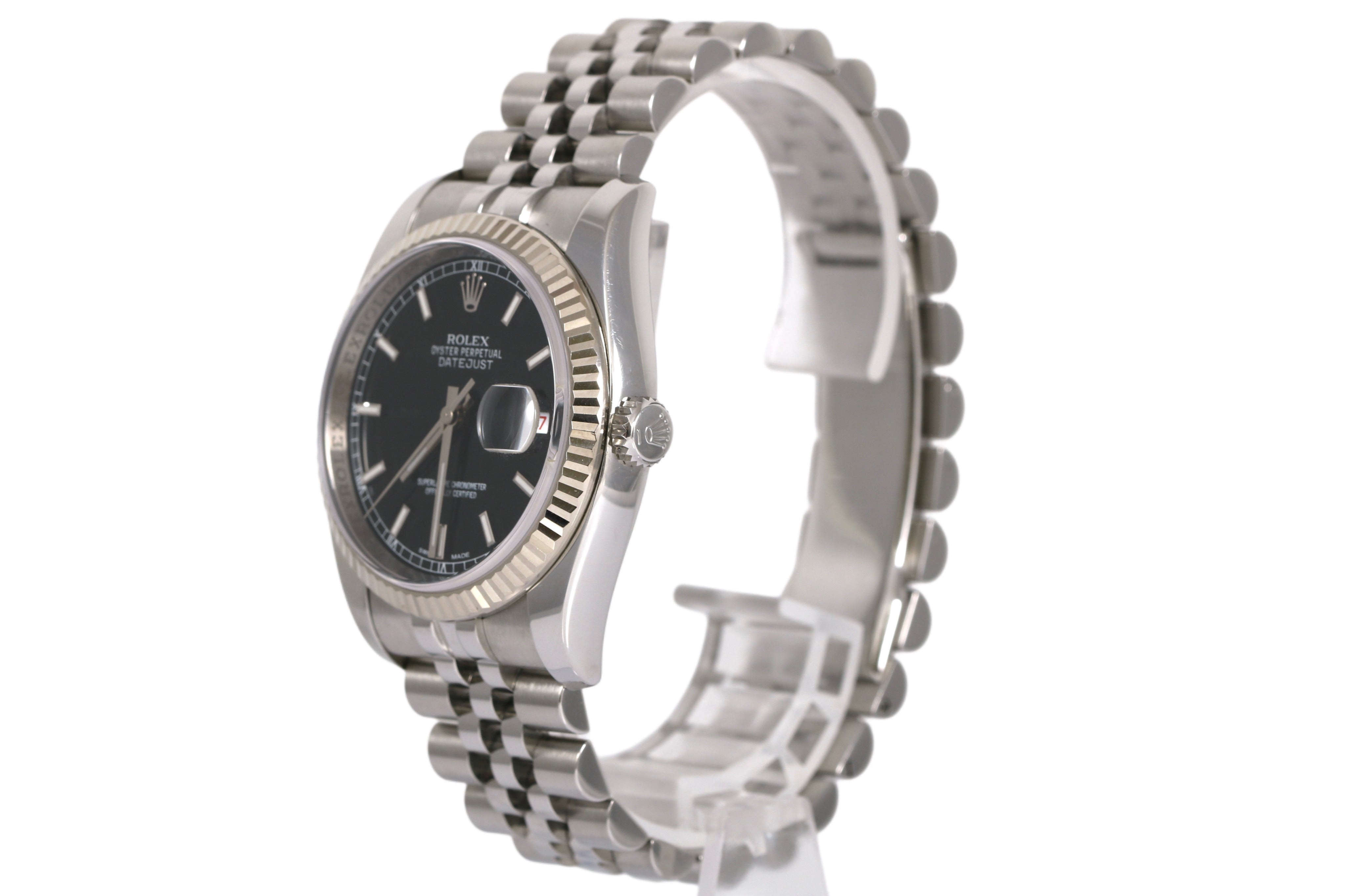 2007 Rolex Datejust 36mm Super Jubilee - 116234 (Black)