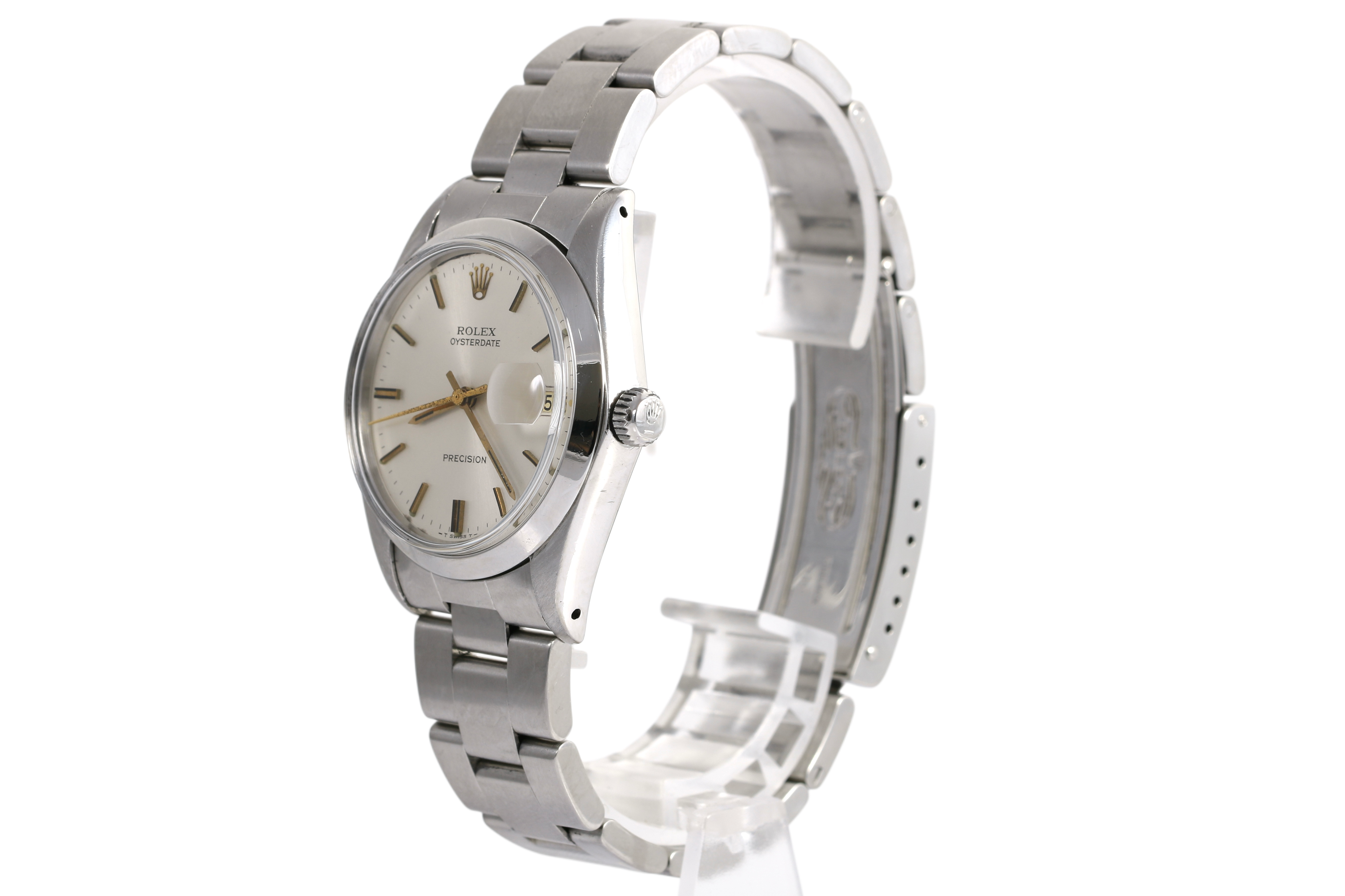 1966 Rolex Oysterdate Precision 34mm - 6694 (Silver)