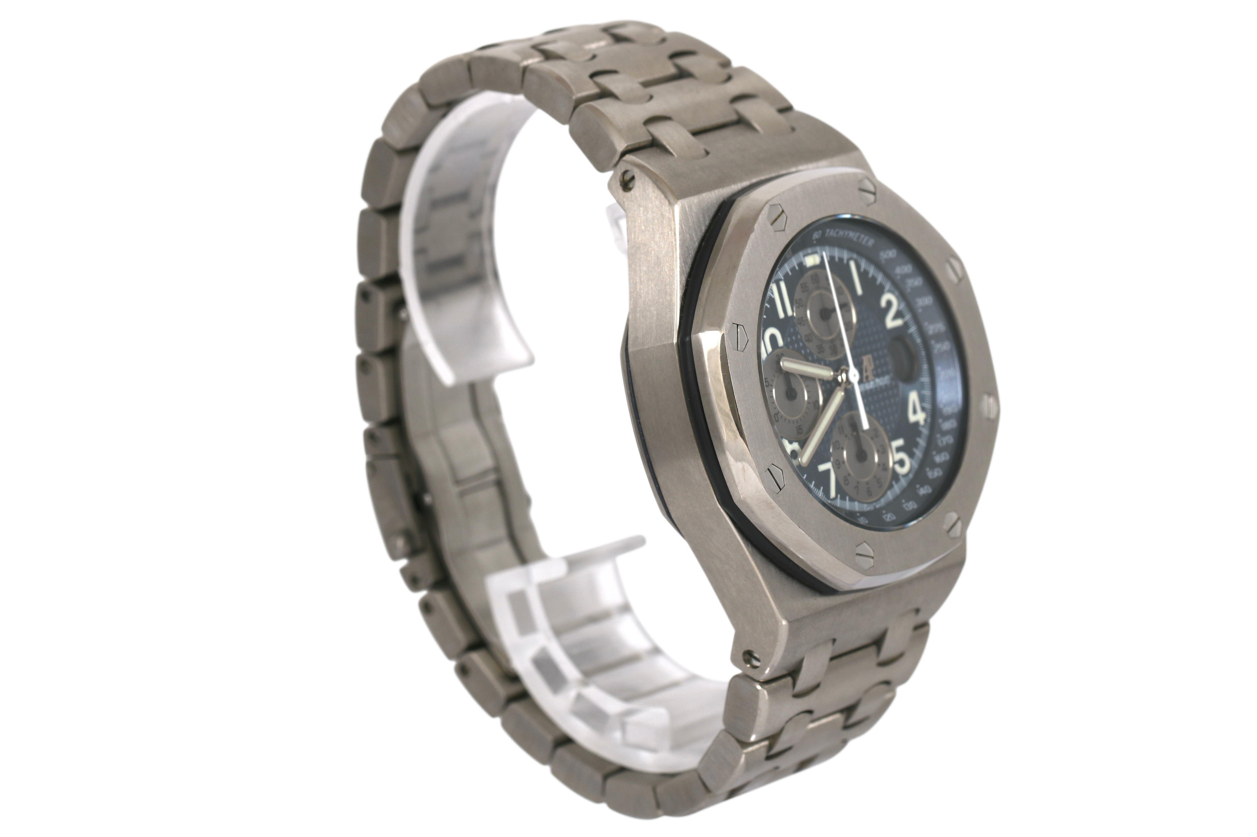 2004 Audemars Piguet Royal Oak Offshore 42mm Titanium - 25721TI (Blue)